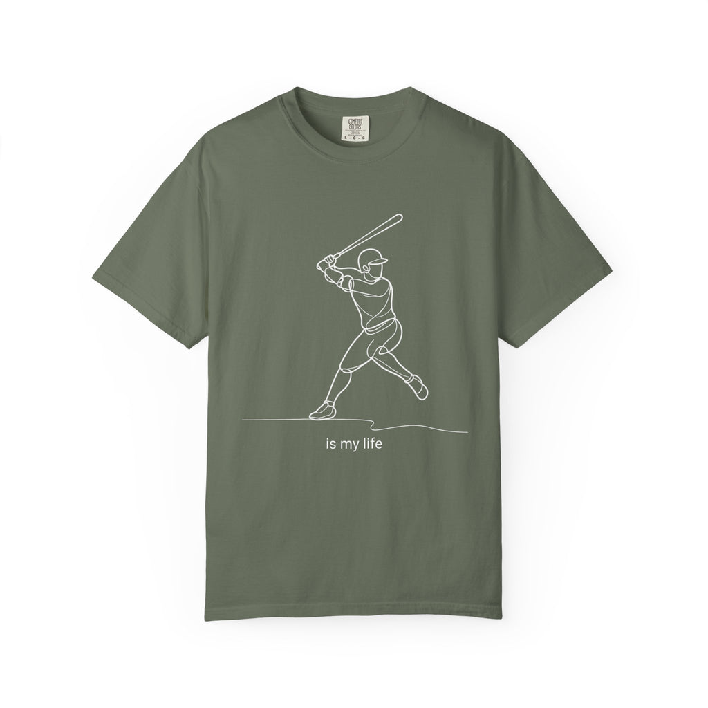 Baseball Outline Short Sleeve T-Shirt