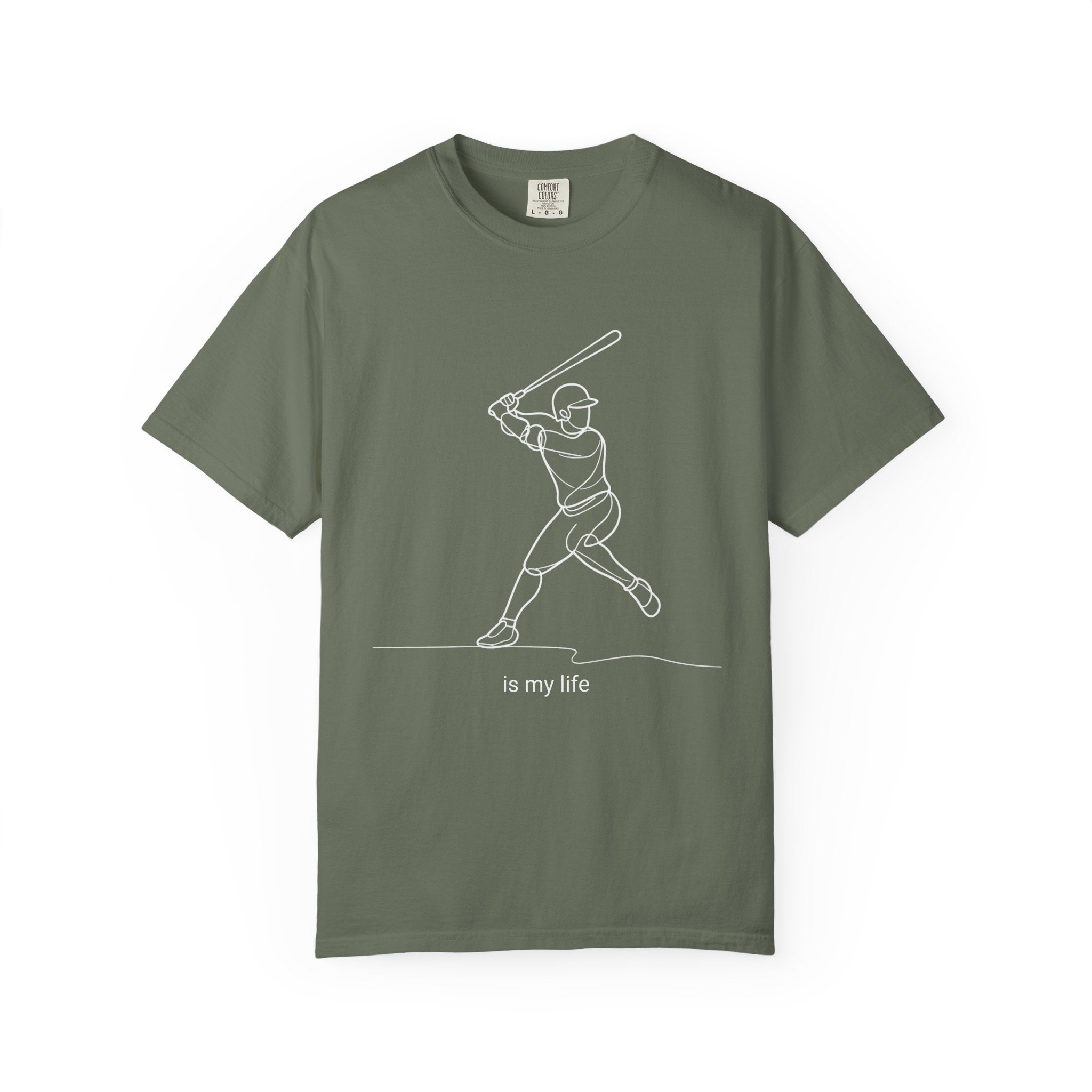 Baseball Outline Short Sleeve T-Shirt