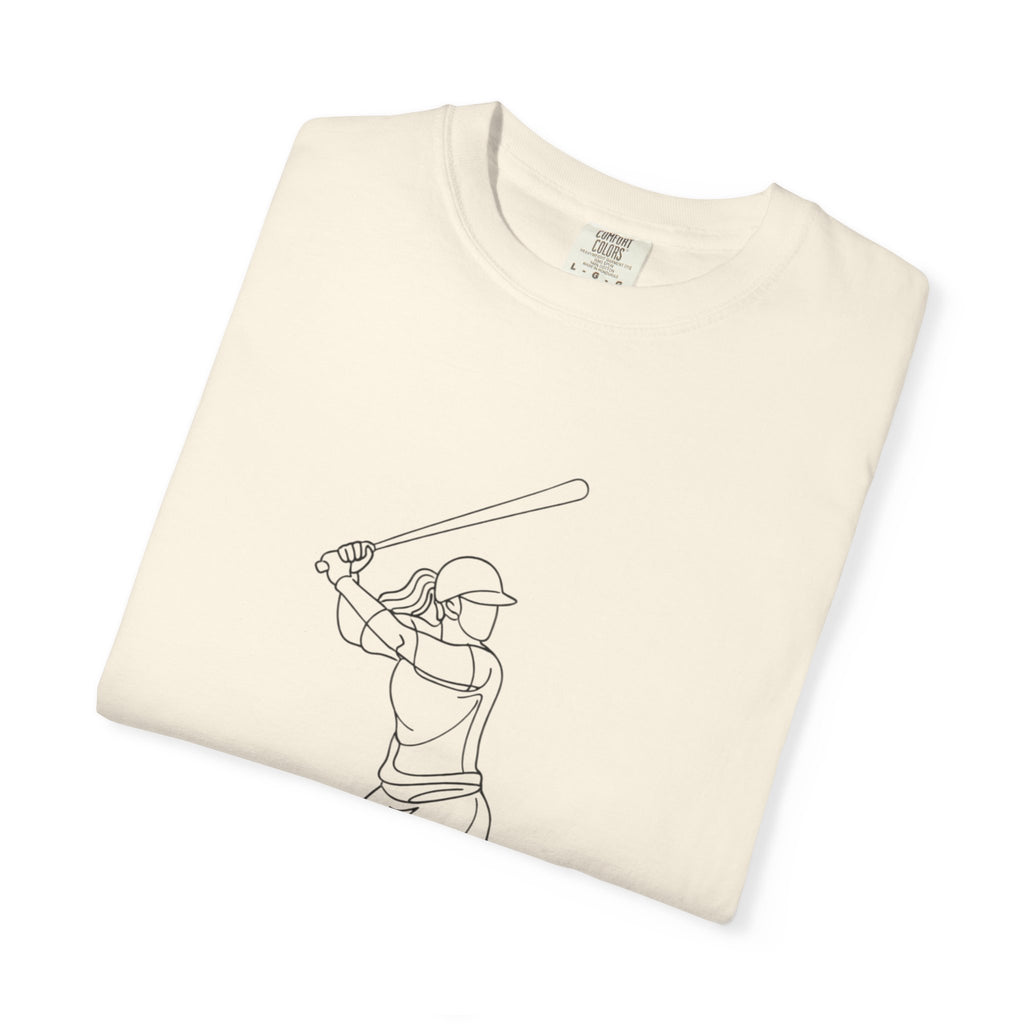Baseball batter Outline Short Sleeve T-Shirt