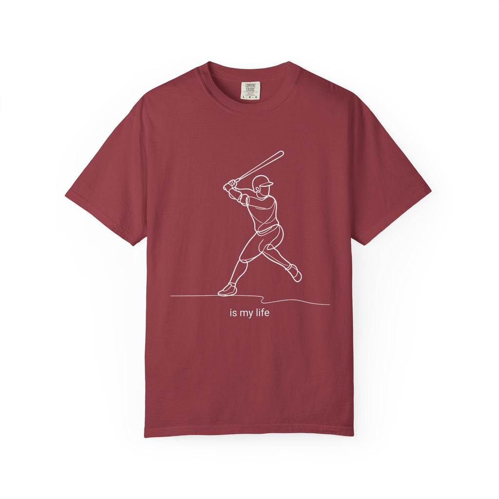 Baseball Outline Short Sleeve T-Shirt