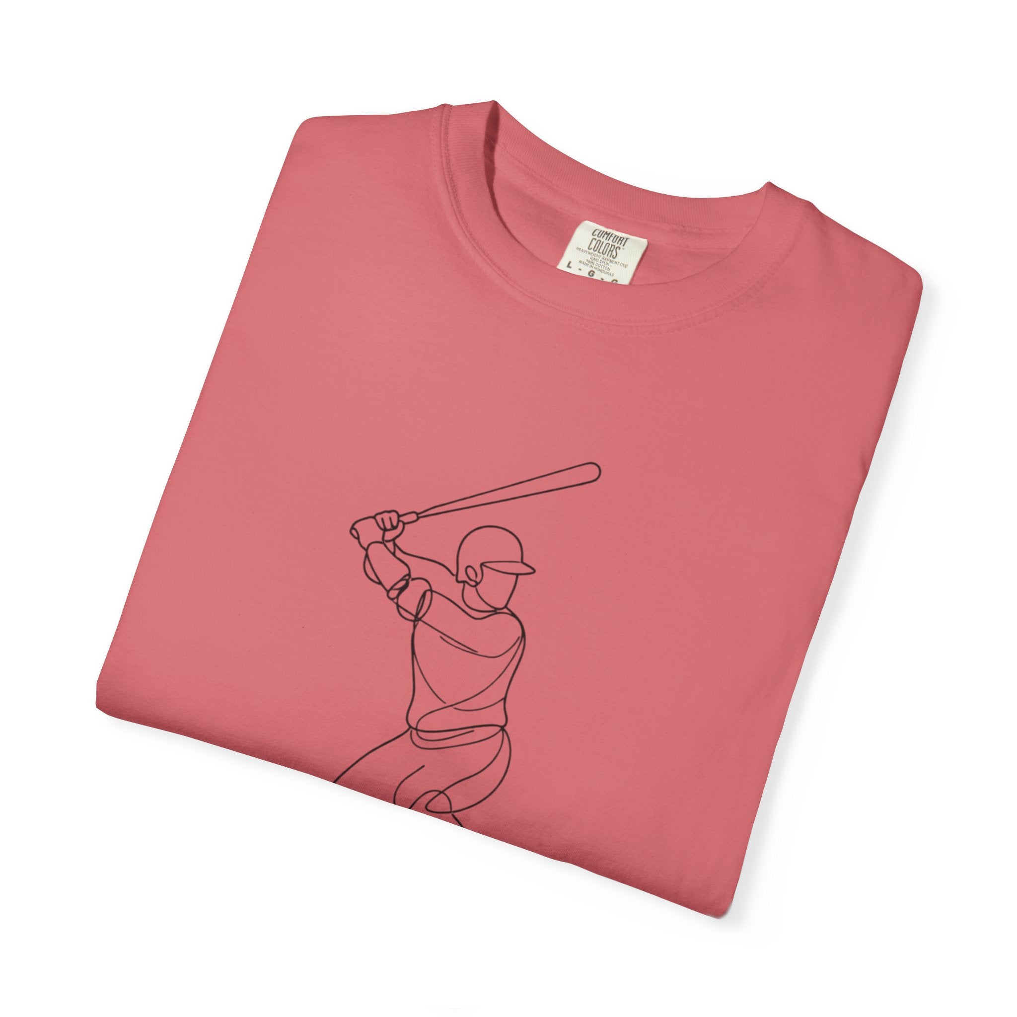 Baseball Outline Short Sleeve T-Shirt