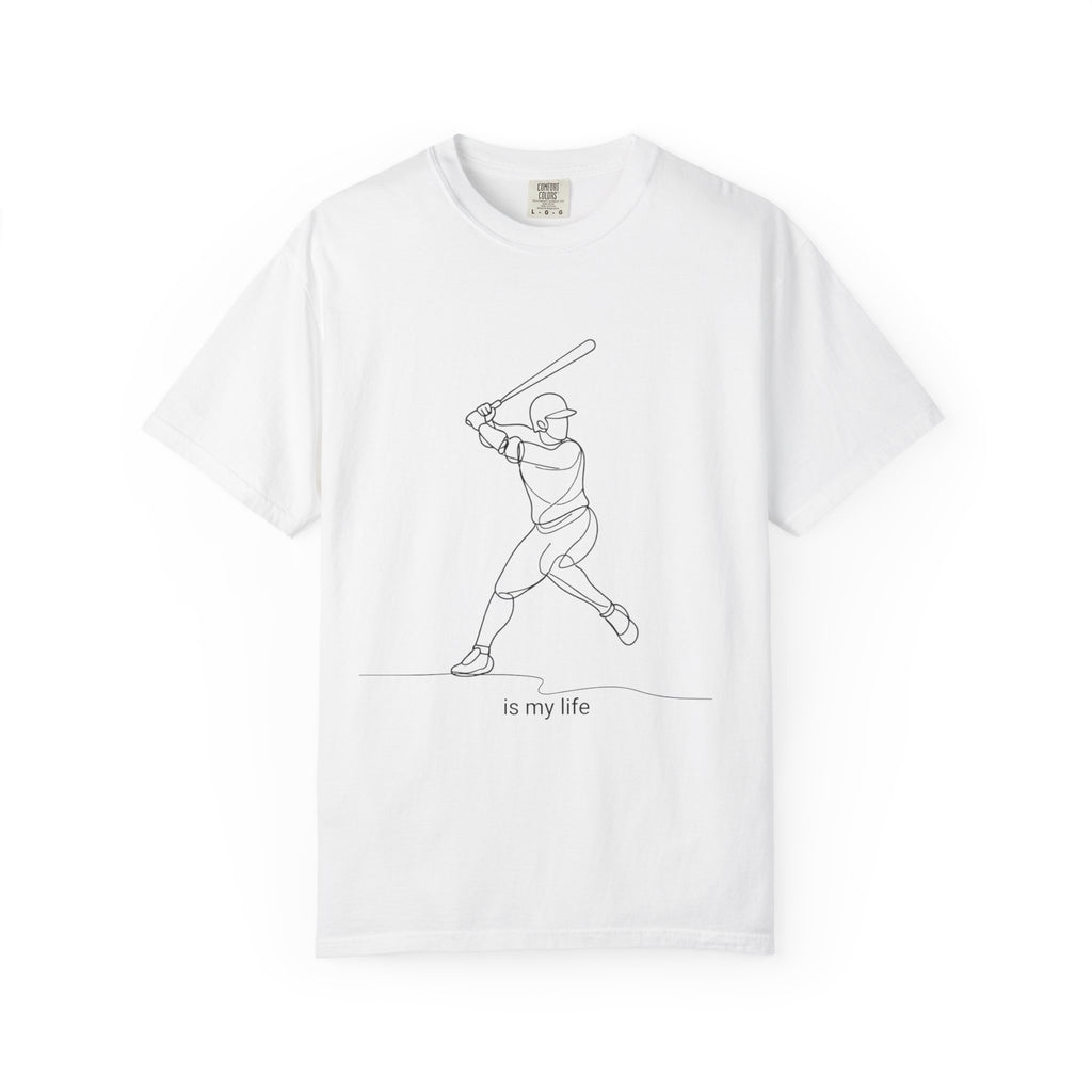 Baseball Outline Short Sleeve T-Shirt