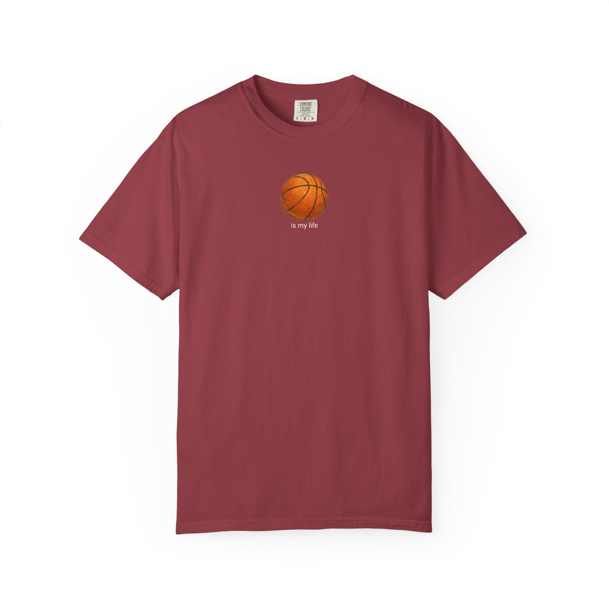 Basketball Graphic T‑Shirt — Minimal Ball Design