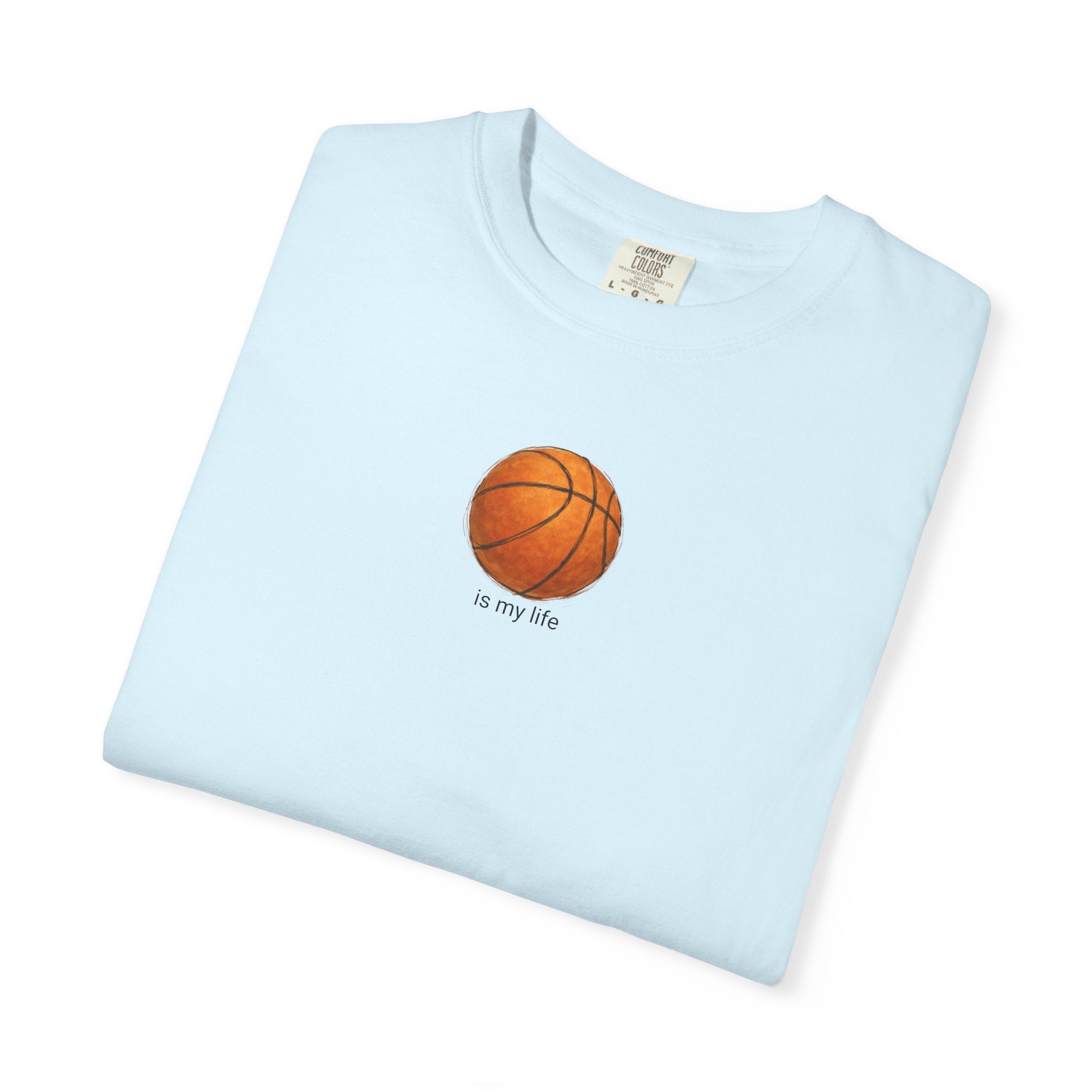 Basketball Graphic T‑Shirt — Minimal Ball Design