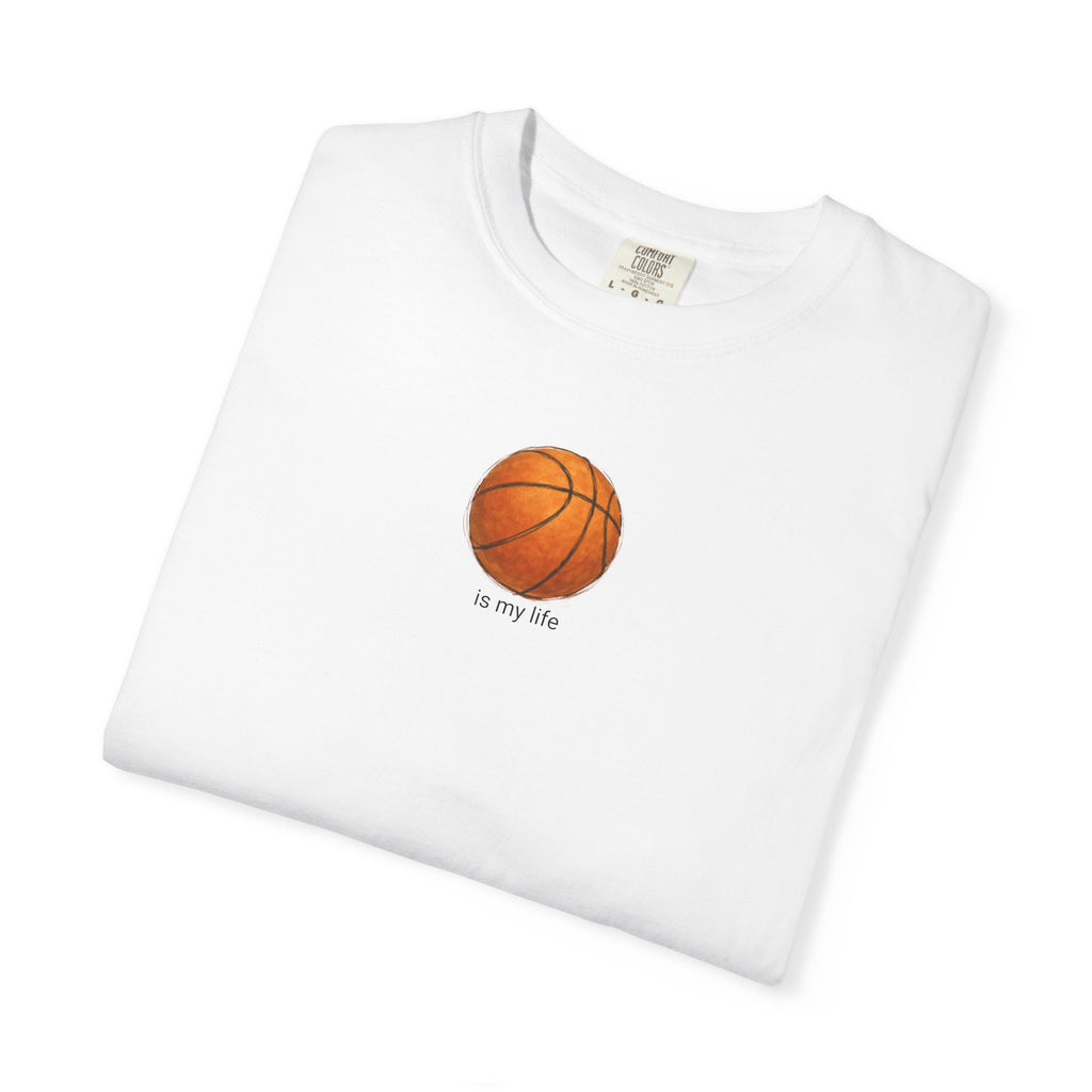Basketball Graphic T‑Shirt — Minimal Ball Design