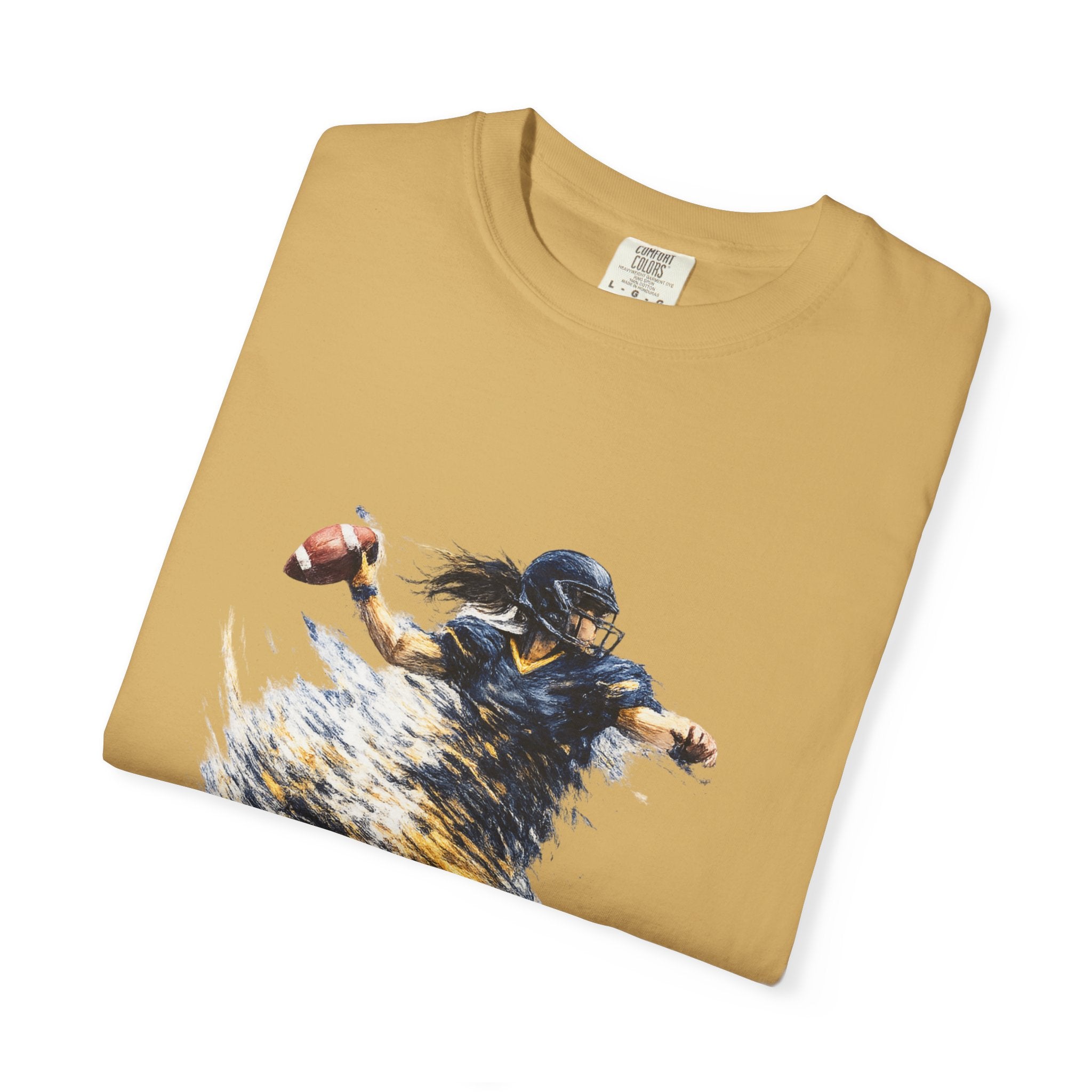 Football Female Player 'Is My Life' Graphic T-Shirt