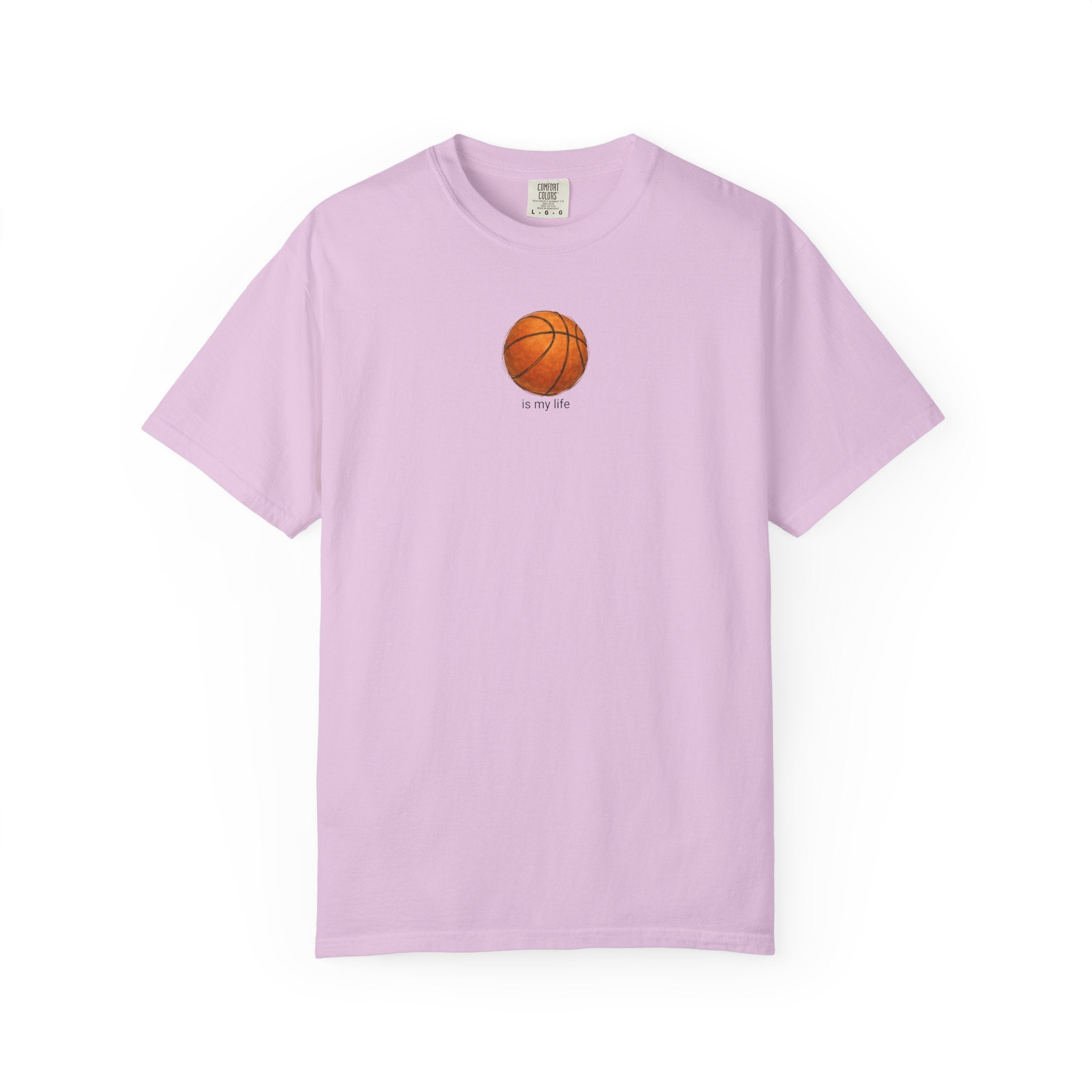 Basketball Graphic T‑Shirt — Minimal Ball Design