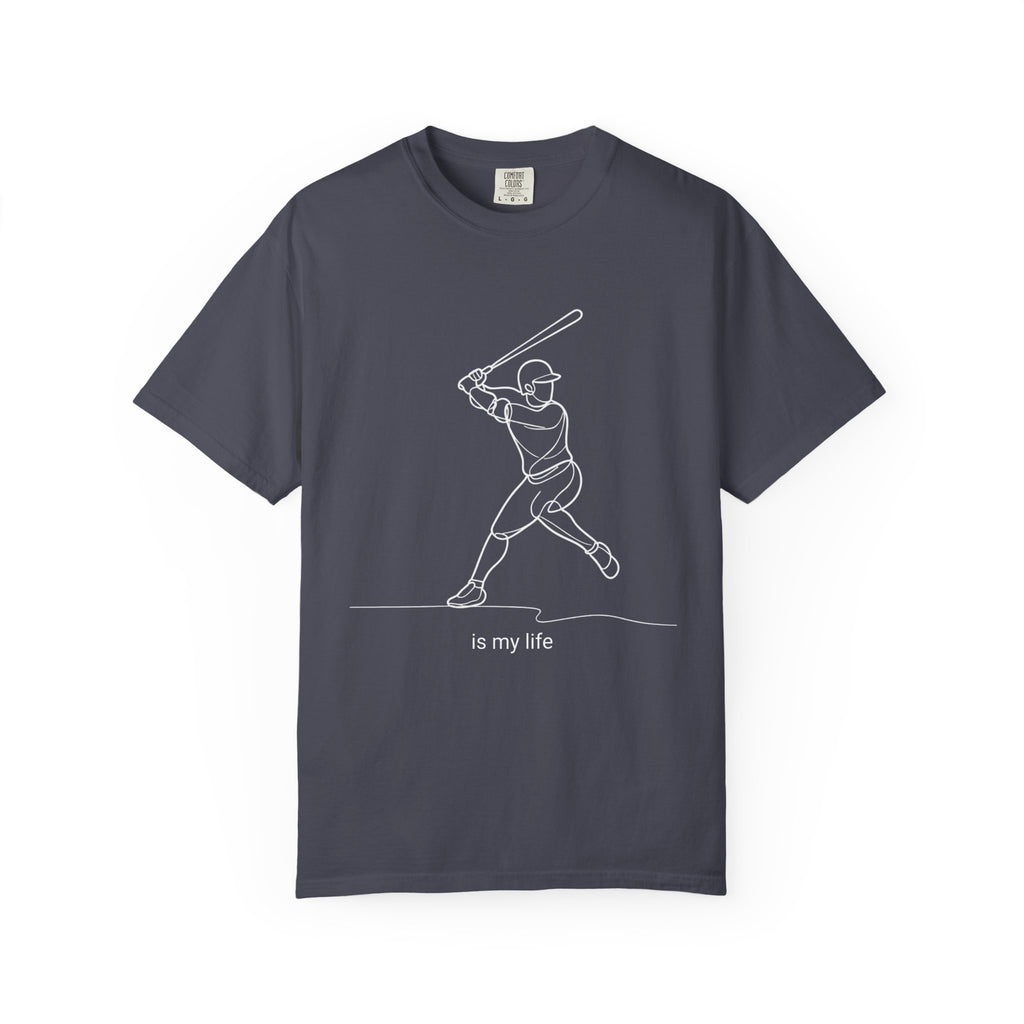 Baseball Outline Short Sleeve T-Shirt