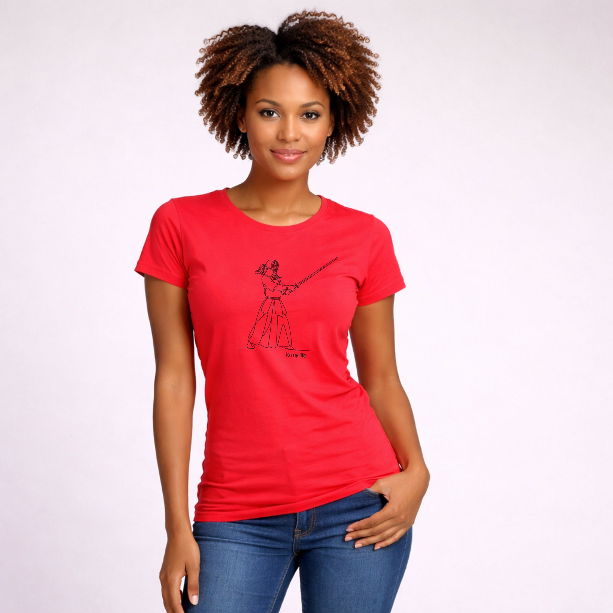 Kendoka Outline Short Sleeve T-Shirt