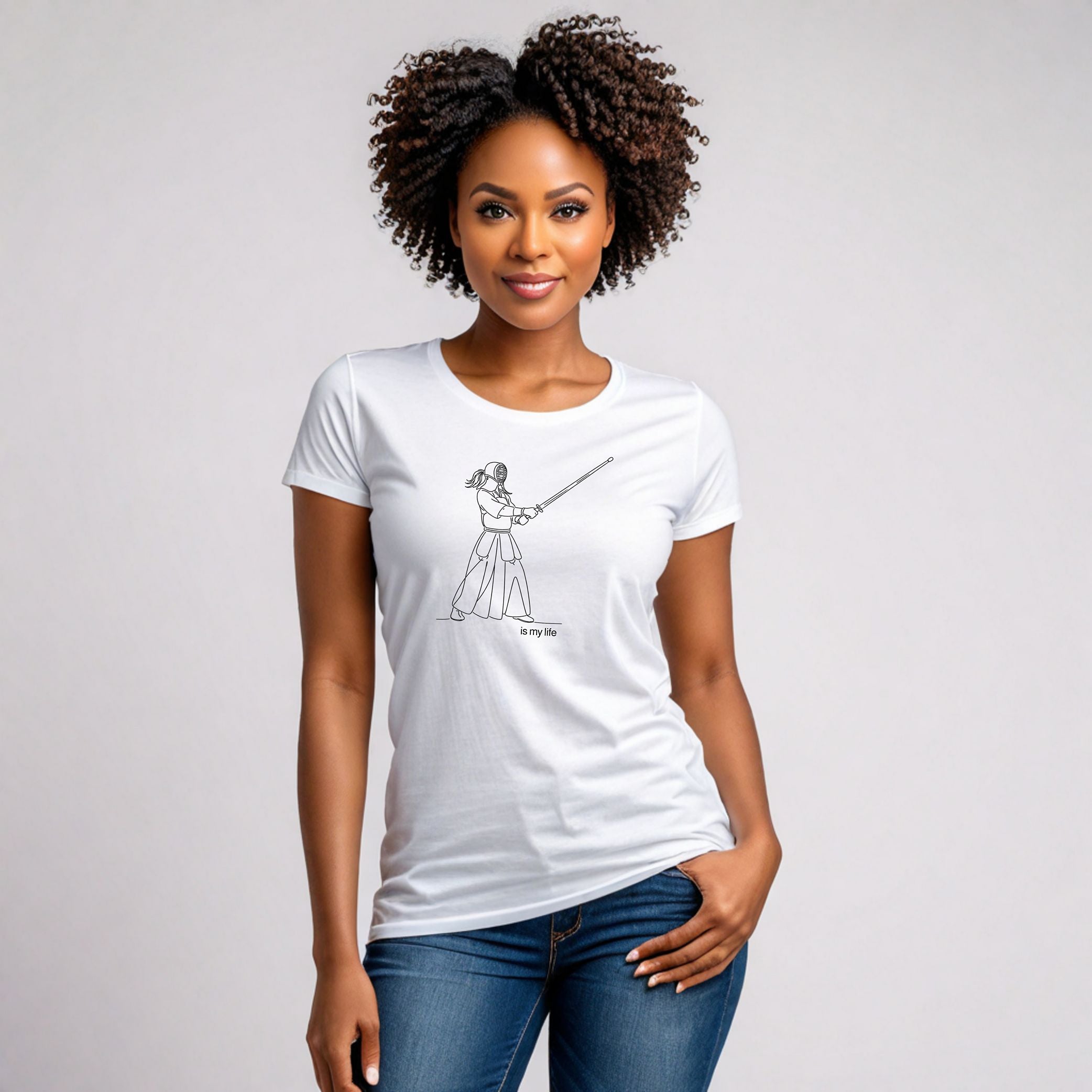 Kendoka Outline Short Sleeve T-Shirt