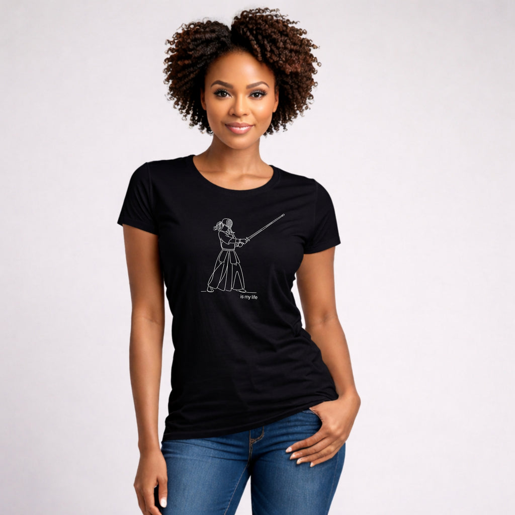 Kendoka Outline Short Sleeve T-Shirt