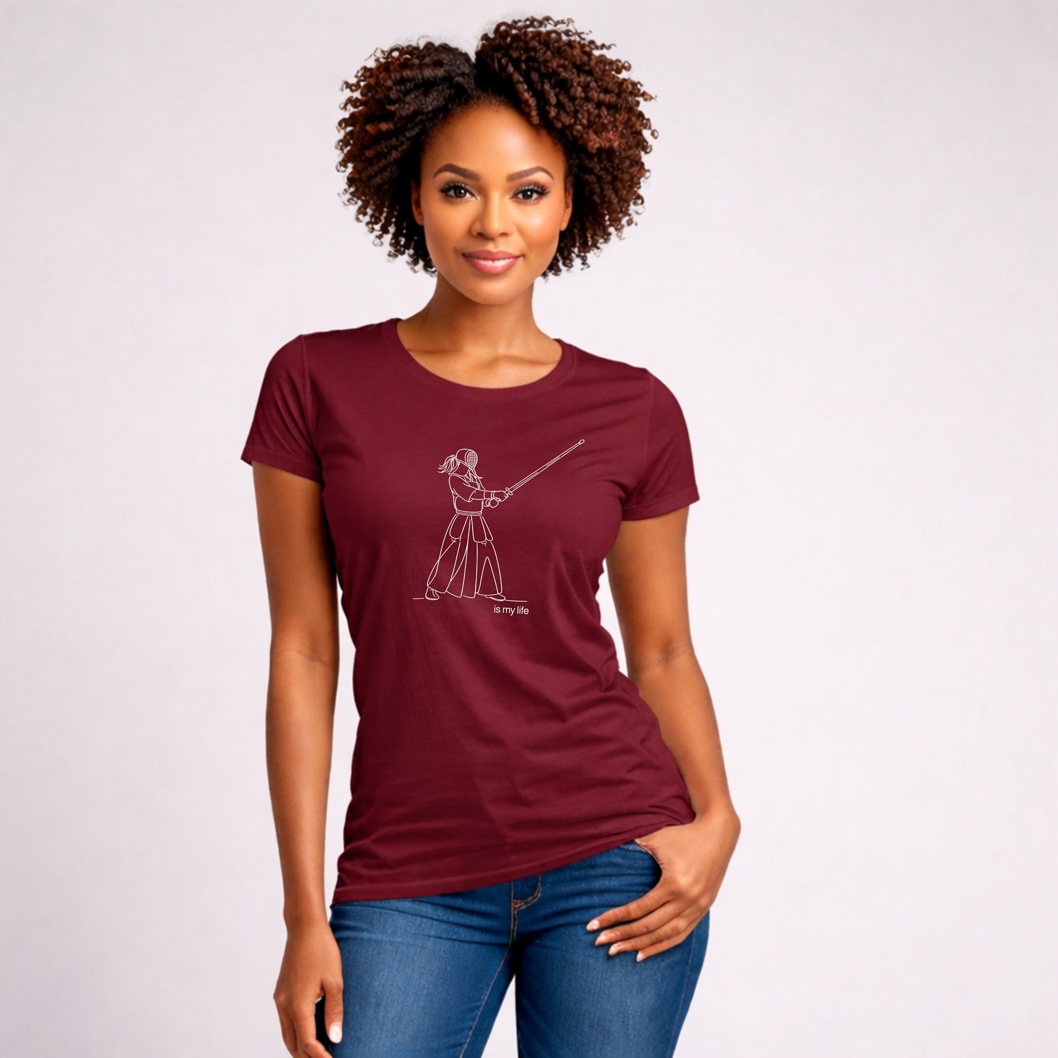 Kendoka Outline Short Sleeve T-Shirt