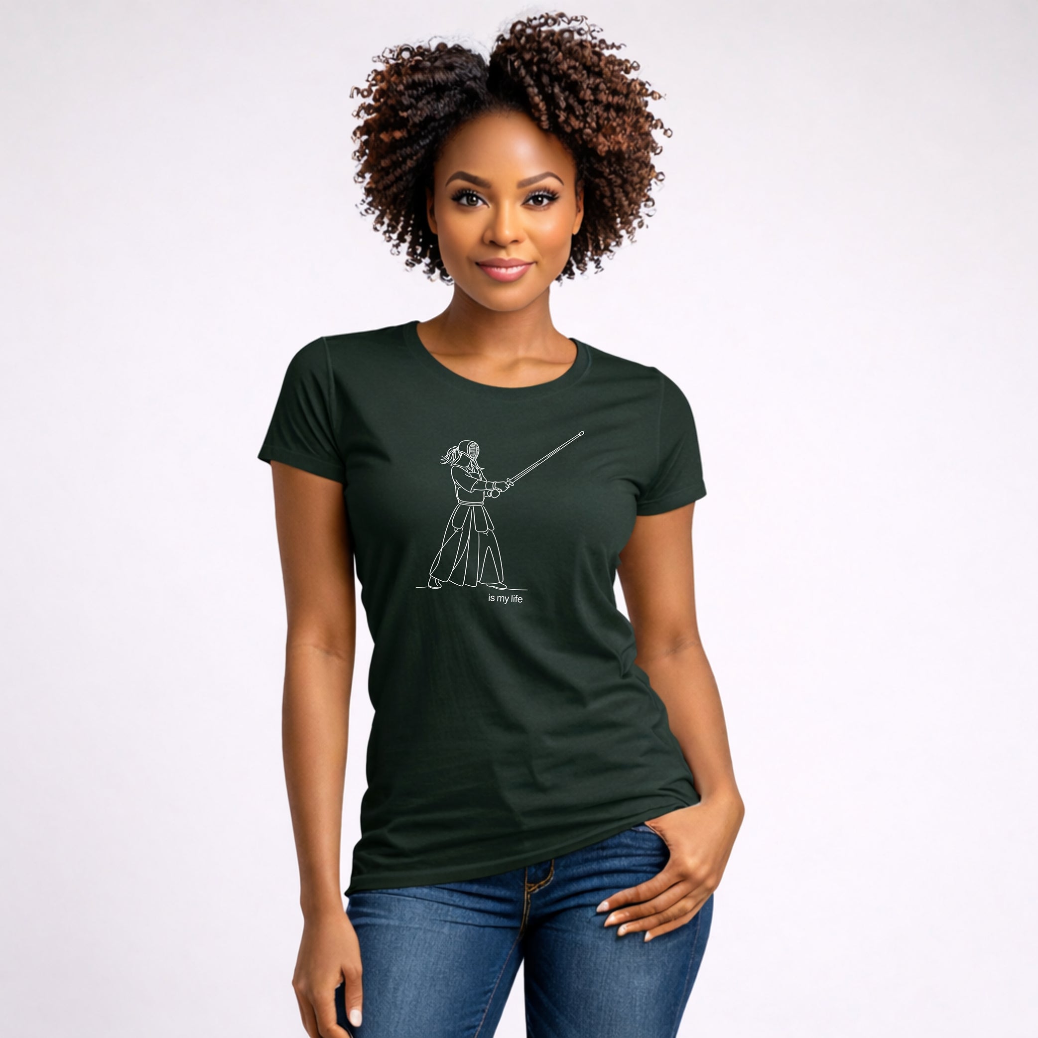 Kendoka Outline Short Sleeve T-Shirt