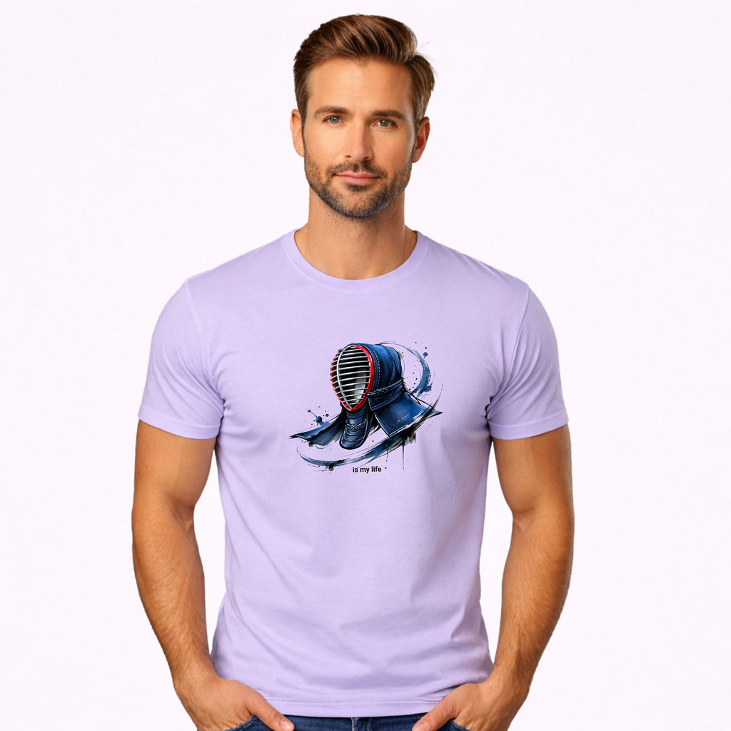 Kendo Helmet Short Sleeve T-Shirt
