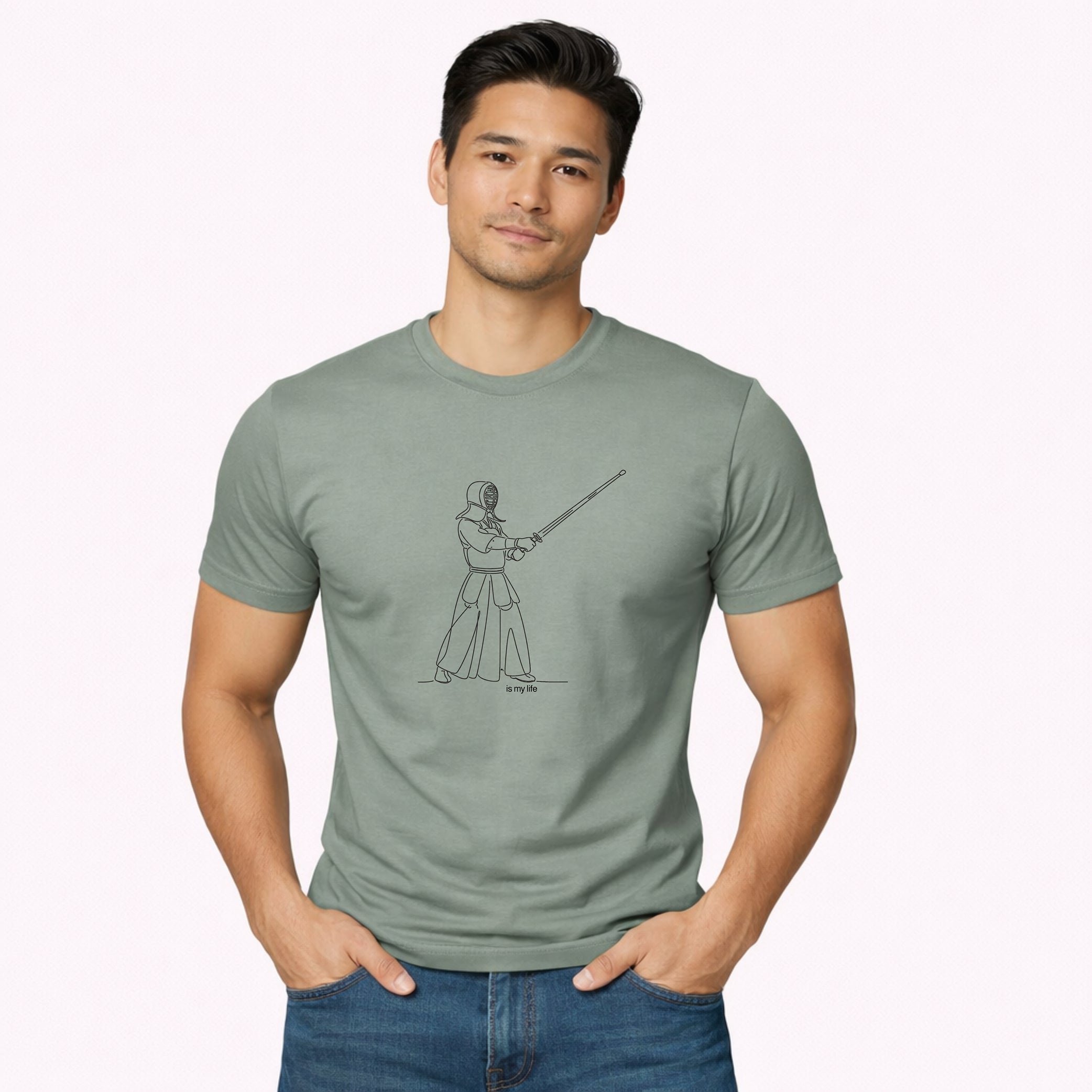 Kendoka Outline Short Sleeve T-Shirt