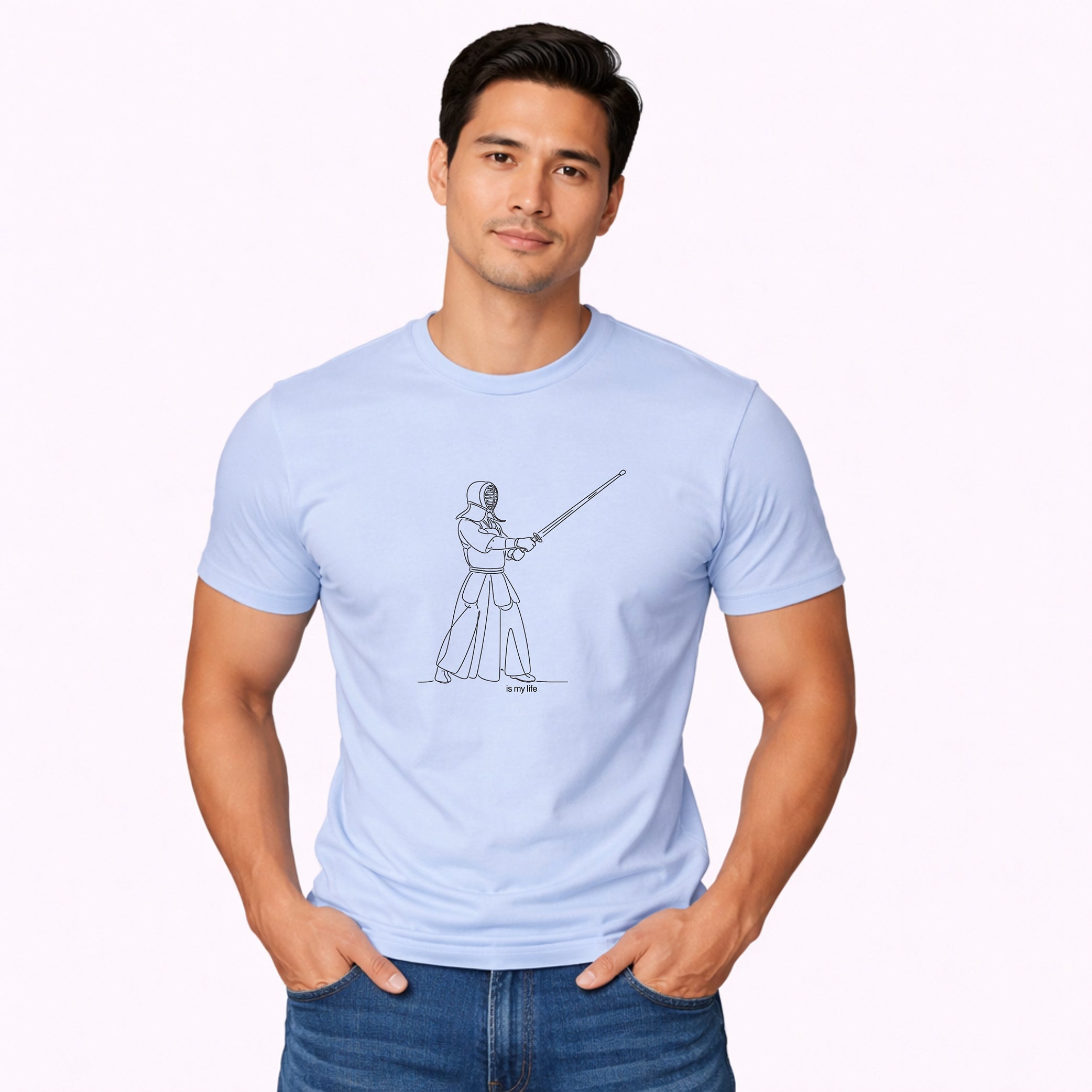Kendoka Outline Short Sleeve T-Shirt