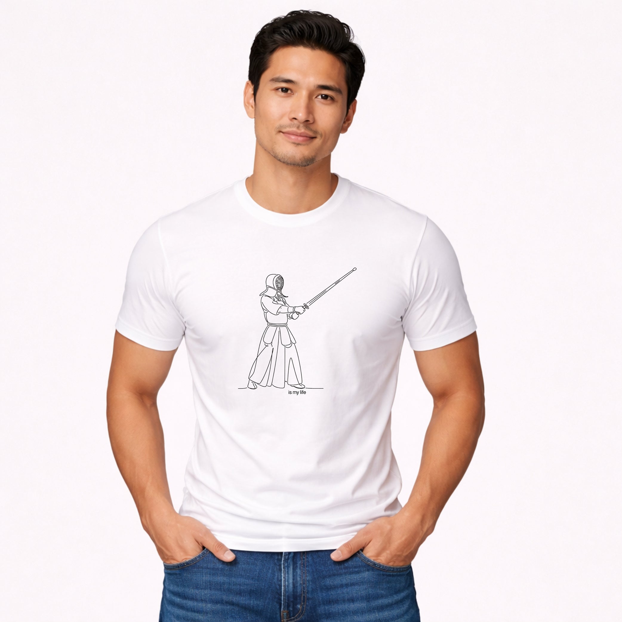 Kendoka Outline Short Sleeve T-Shirt