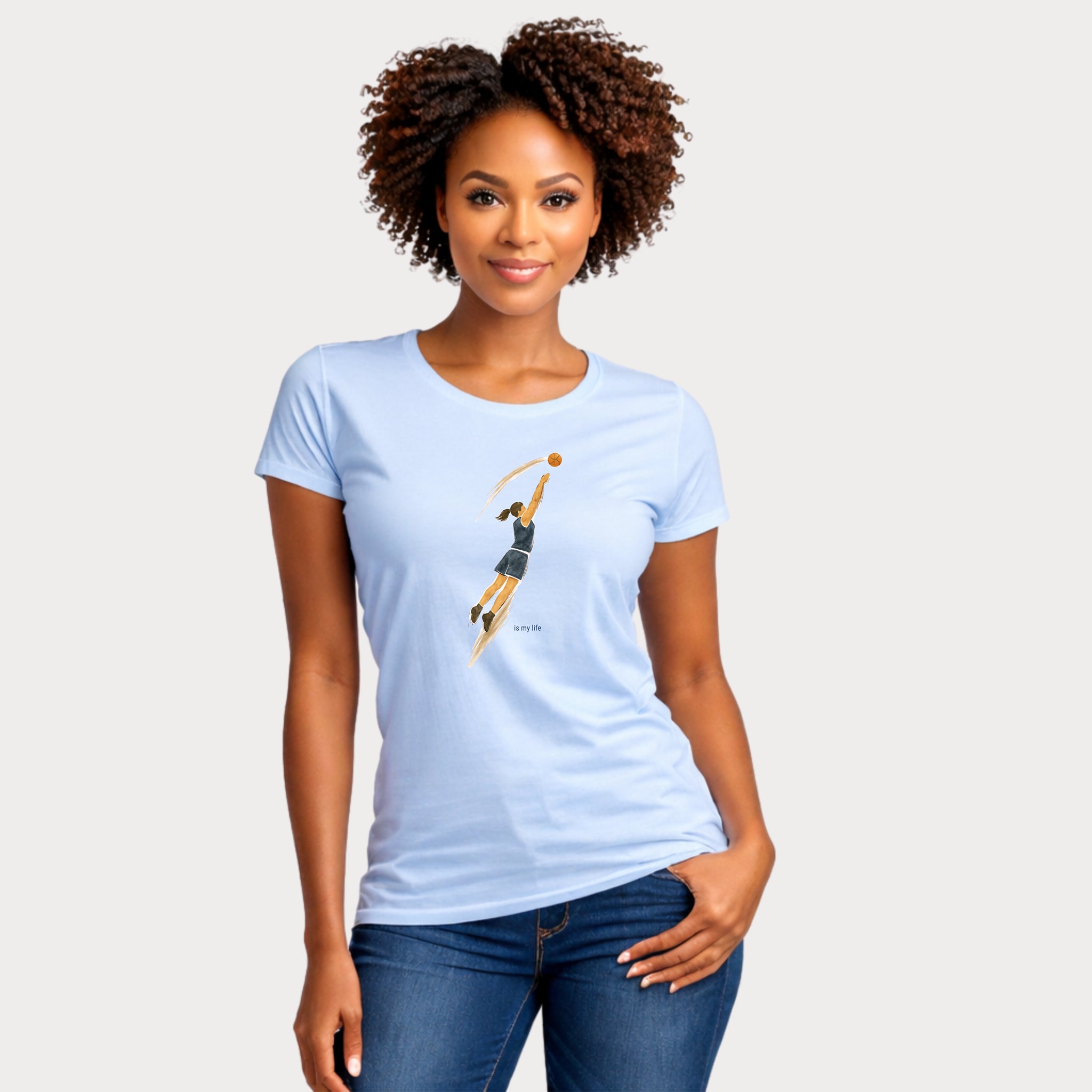 Vintage Basketball Jump Short Sleeve T-Shirt
