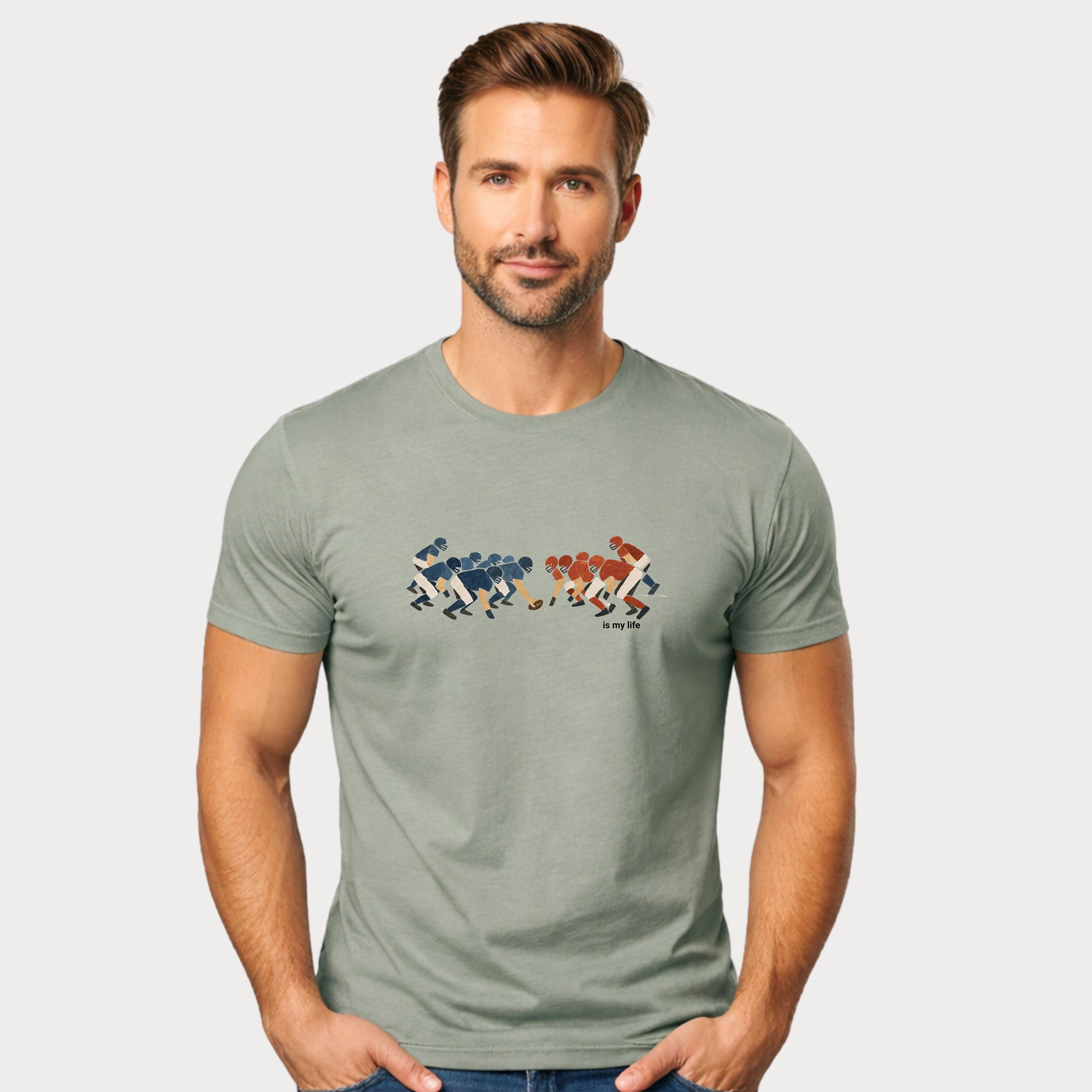 Football Game Short Sleeve T-Shirt
