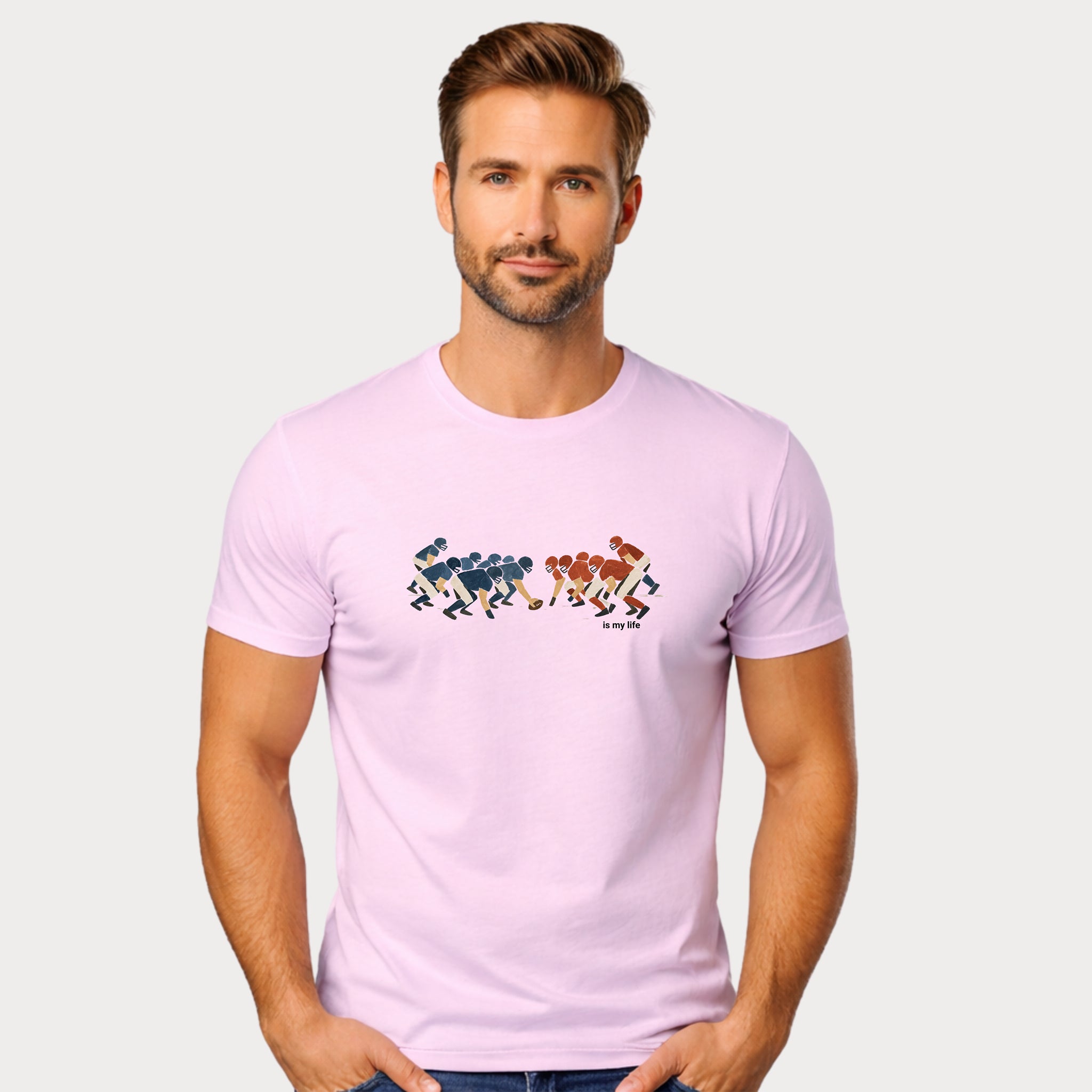 Football Game Short Sleeve T-Shirt