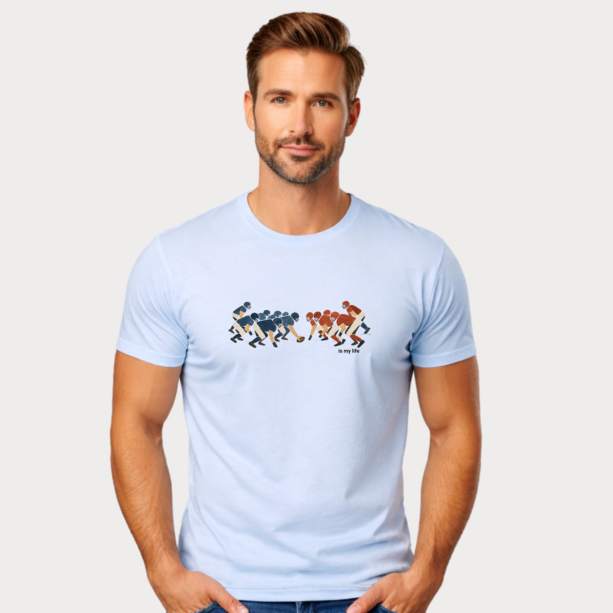 Football Game Short Sleeve T-Shirt
