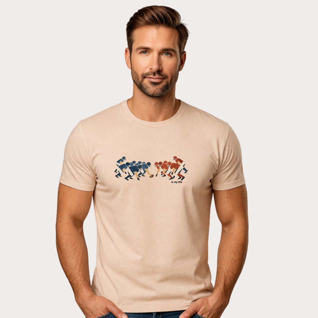 Football Game Short Sleeve T-Shirt
