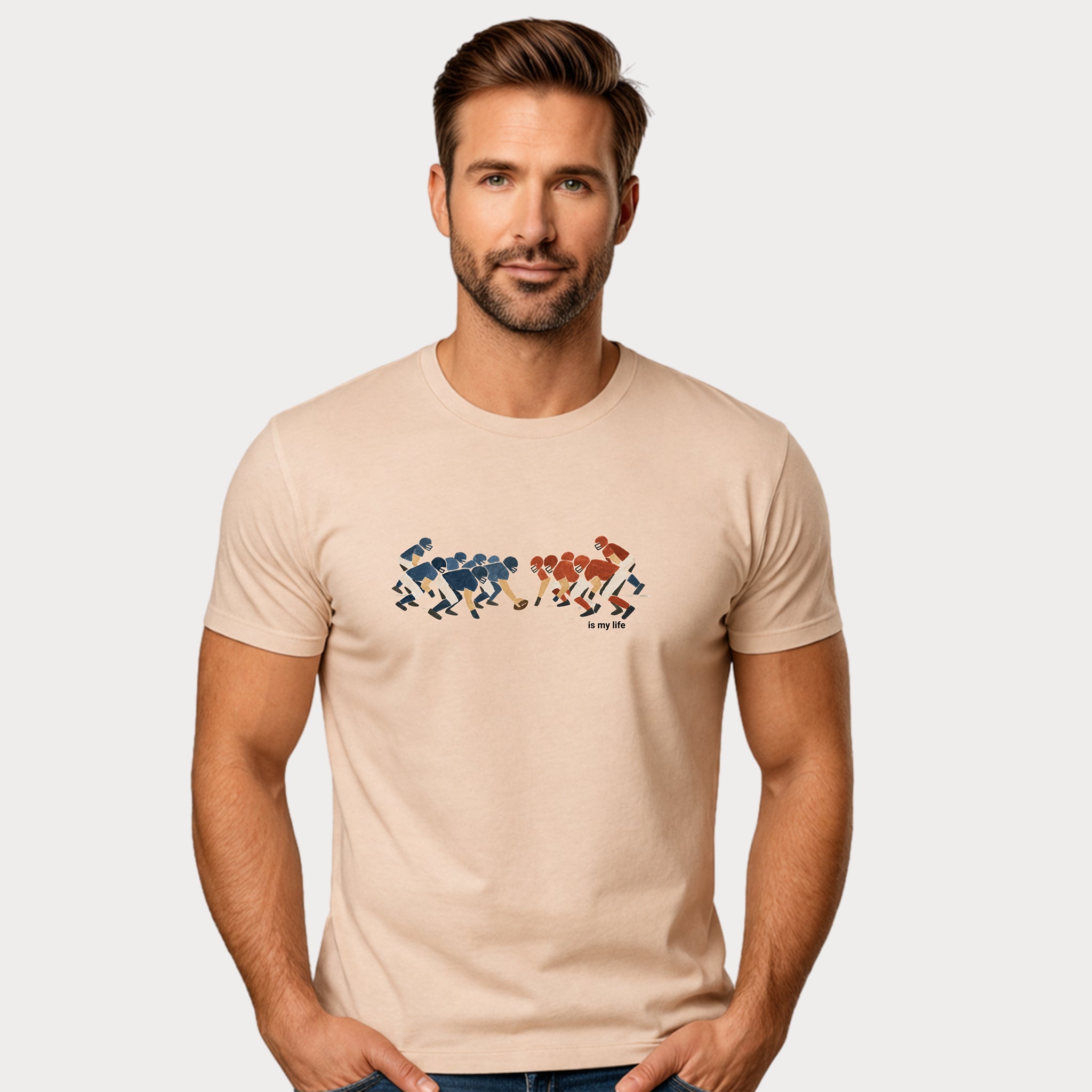 Football Game Short Sleeve T-Shirt