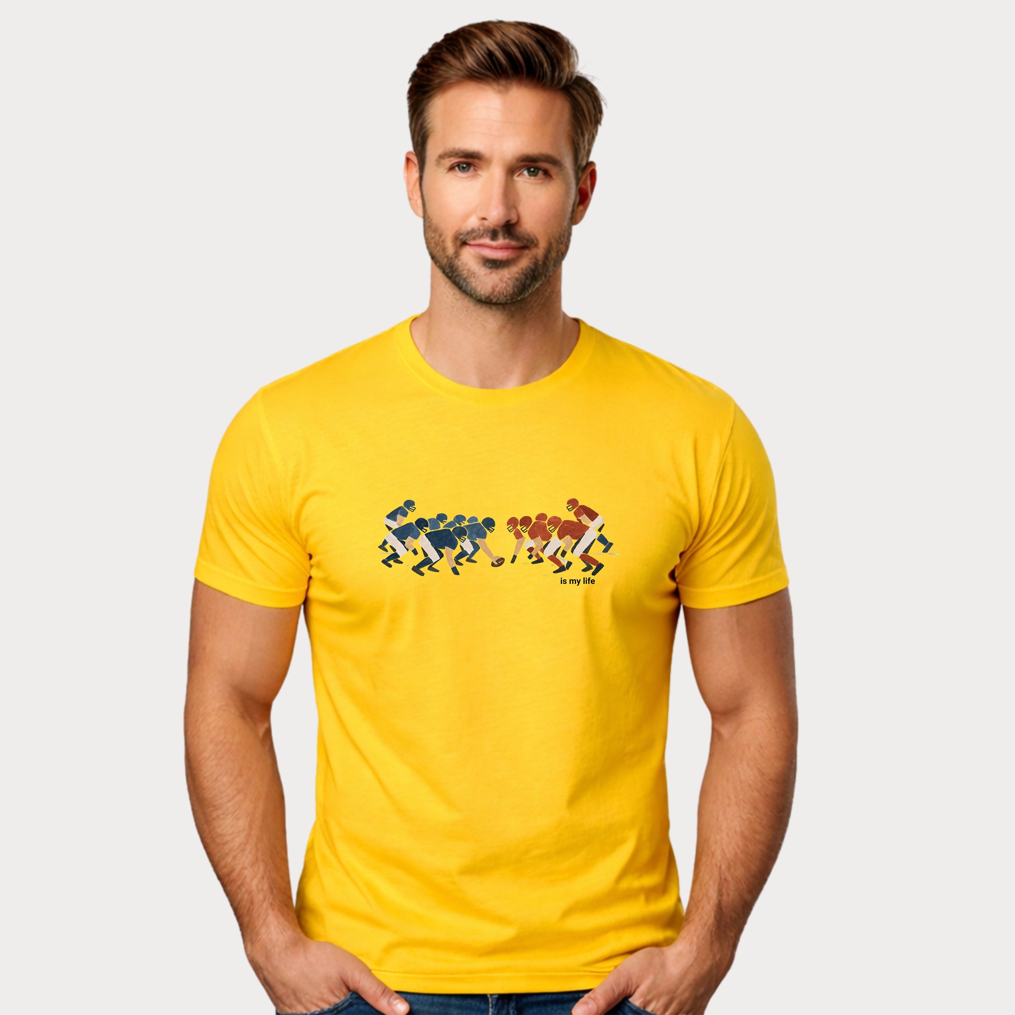 Football Game Short Sleeve T-Shirt