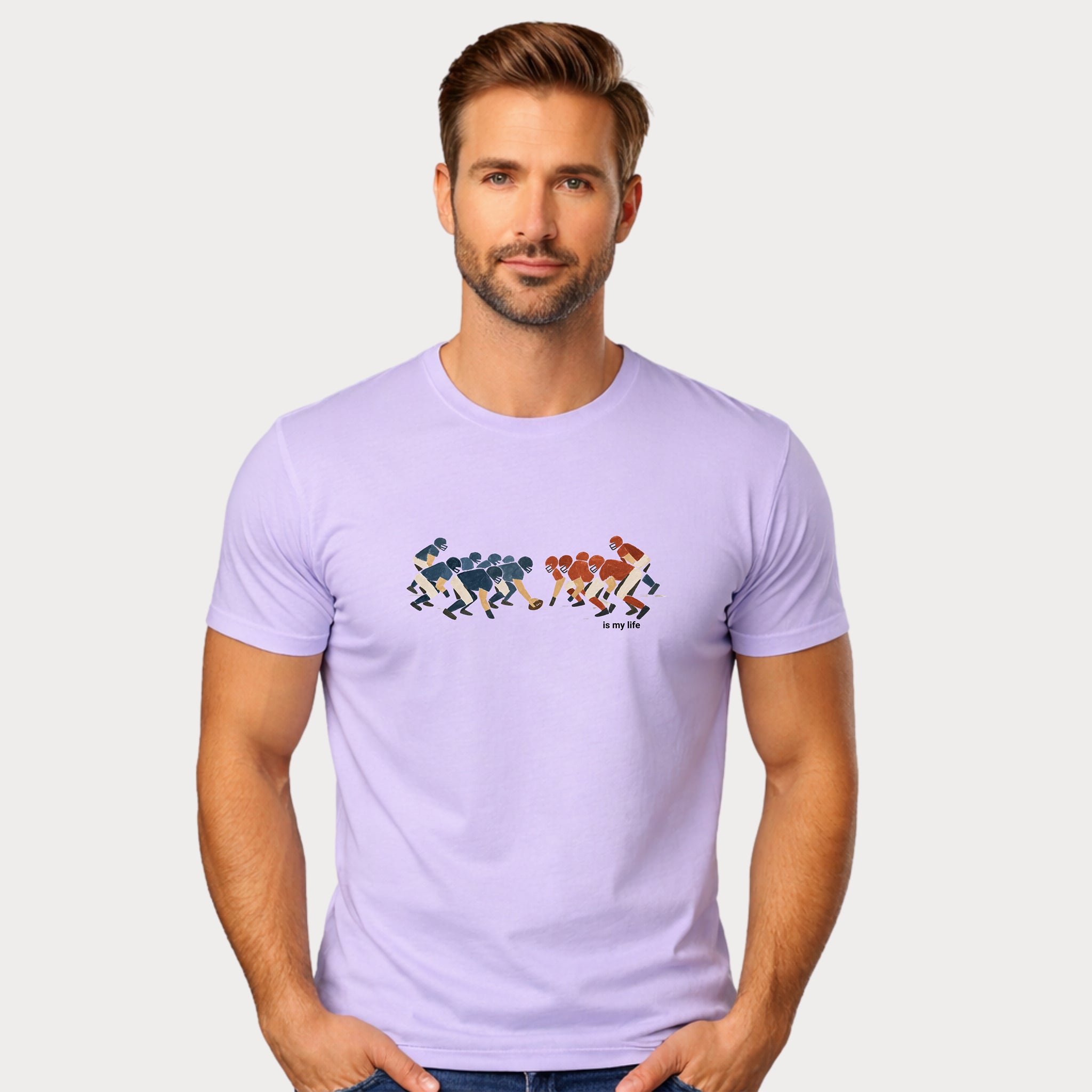 Football Game Short Sleeve T-Shirt