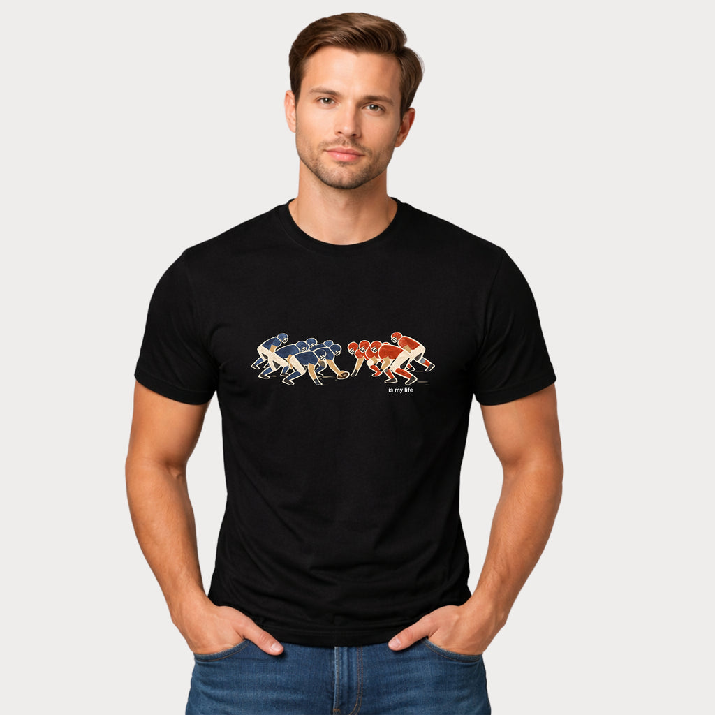 Football Game Short Sleeve T-Shirt