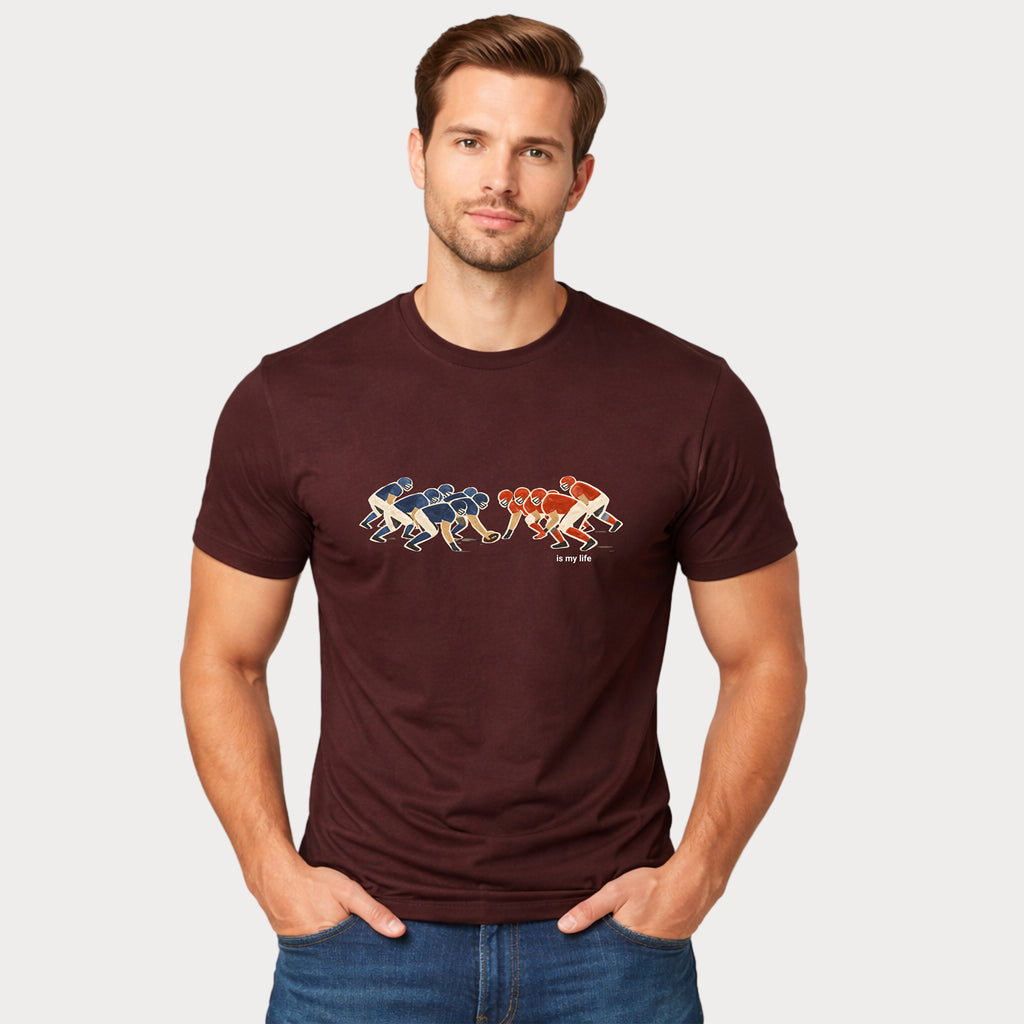 Football Game Short Sleeve T-Shirt