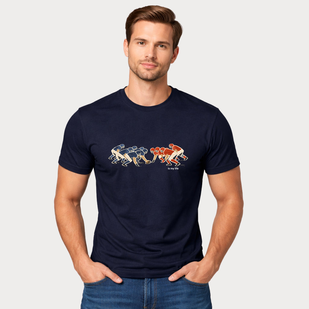 Football Game Short Sleeve T-Shirt