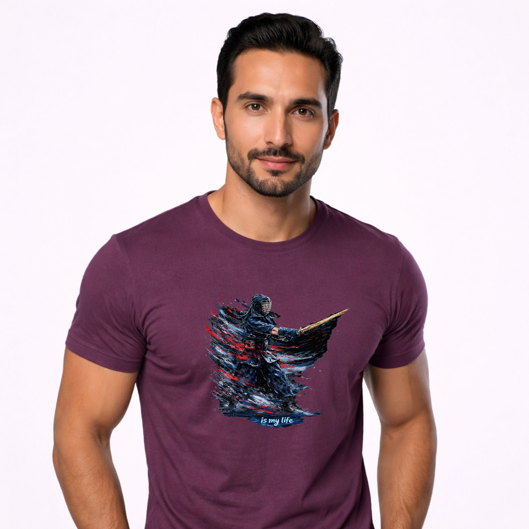 Kendo Fighter Short Sleeve T-Shirt