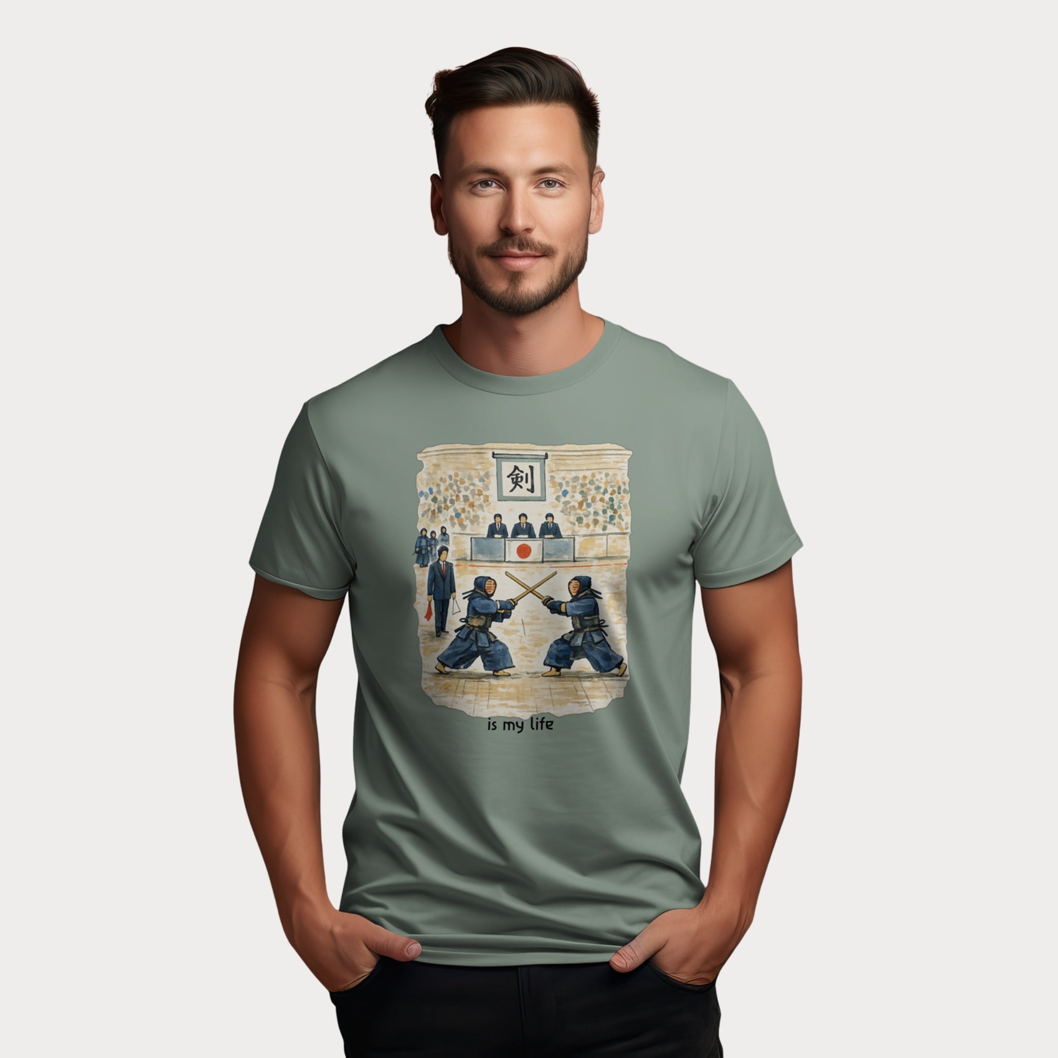 Kendo Tournament Short Sleeve T-Shirt