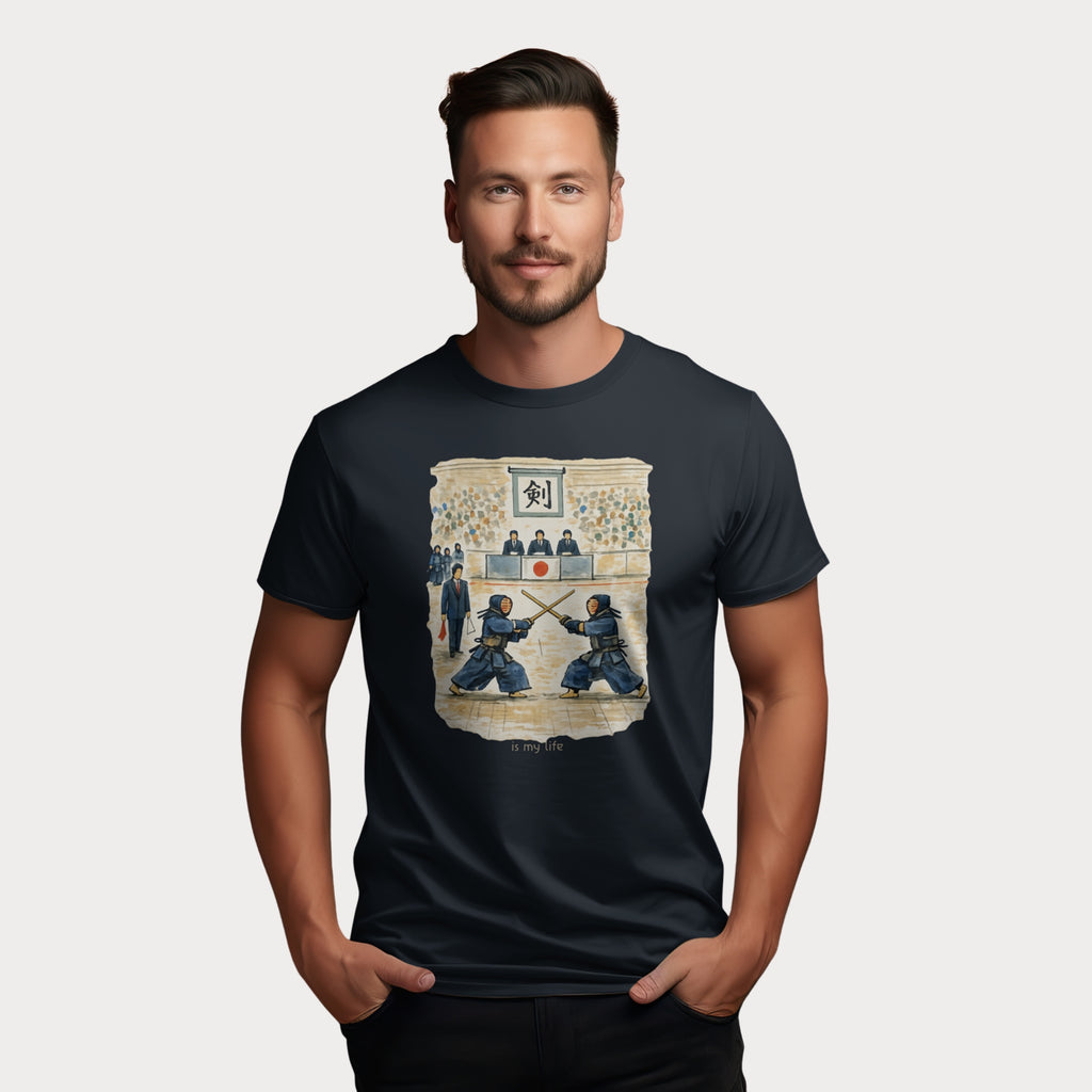 Kendo Tournament Short Sleeve T-Shirt