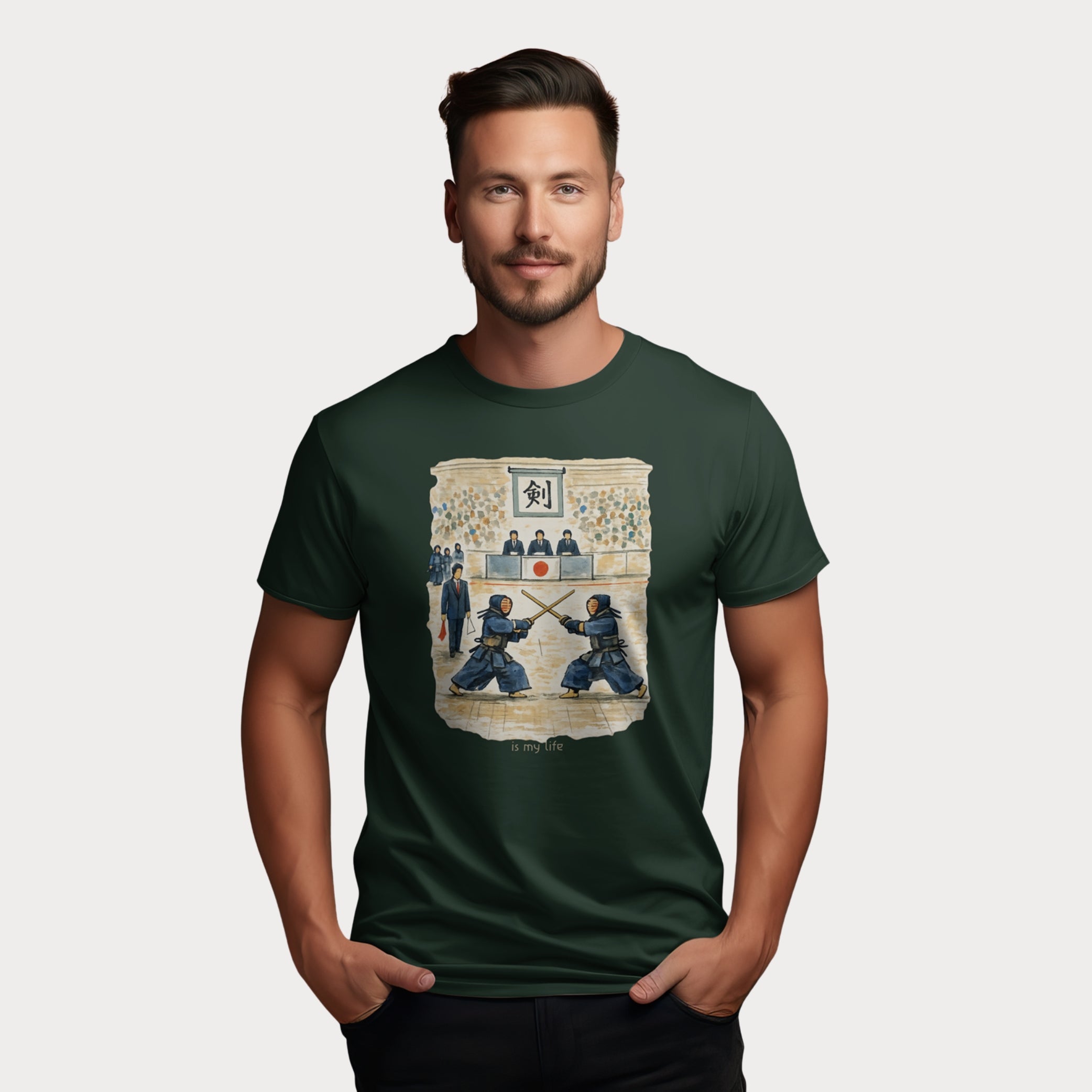 Kendo Tournament Short Sleeve T-Shirt