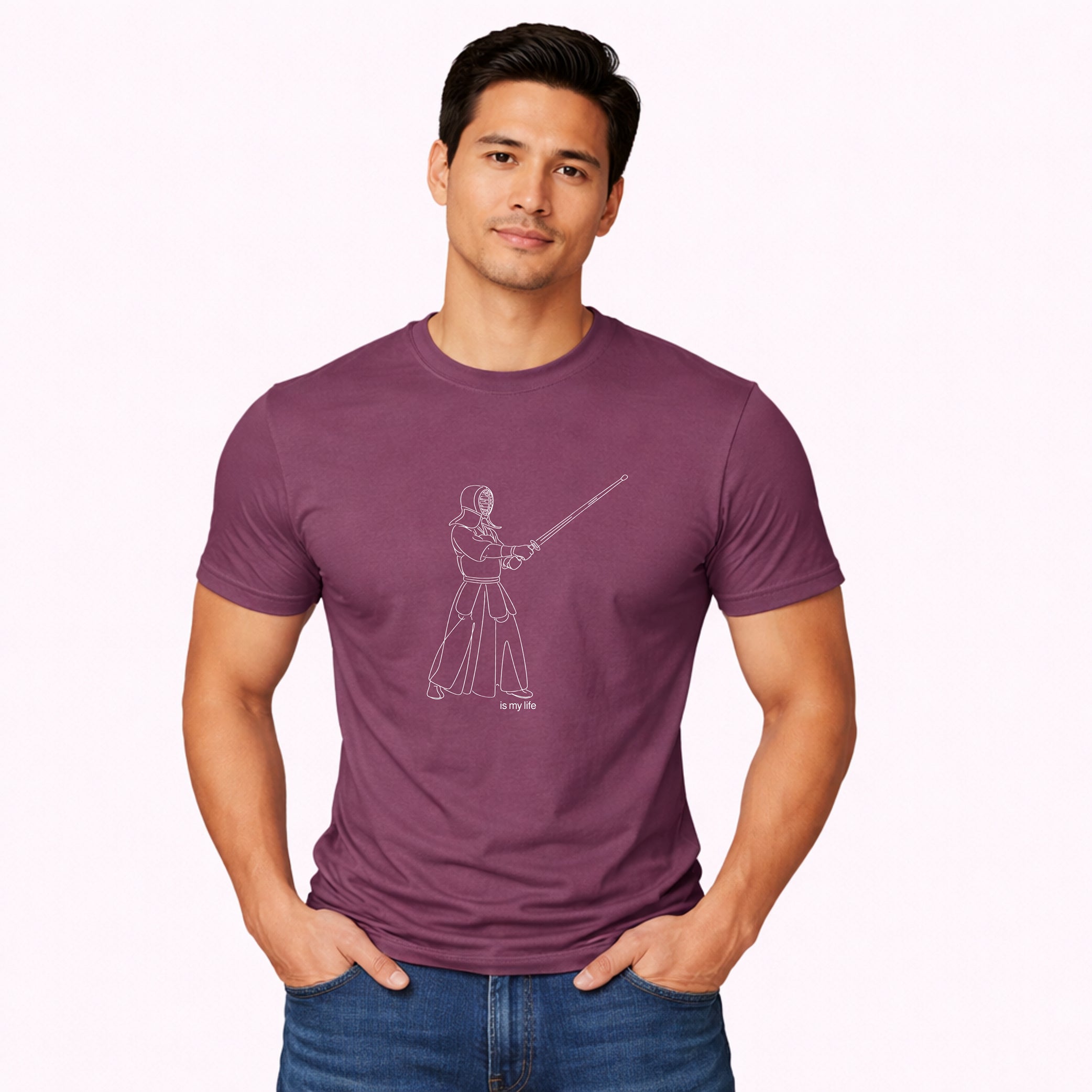 Kendoka Outline Short Sleeve T-Shirt
