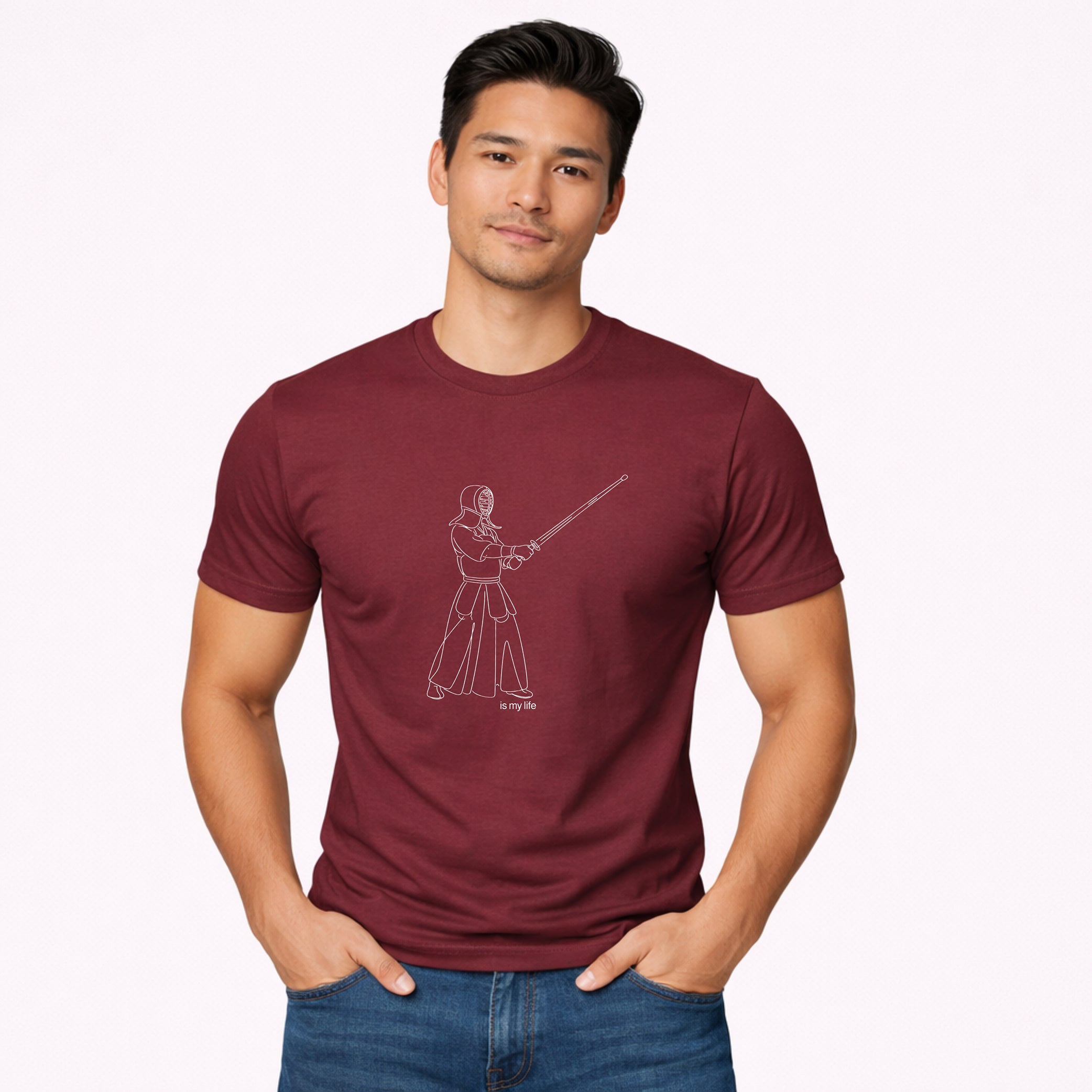 Kendoka Outline Short Sleeve T-Shirt