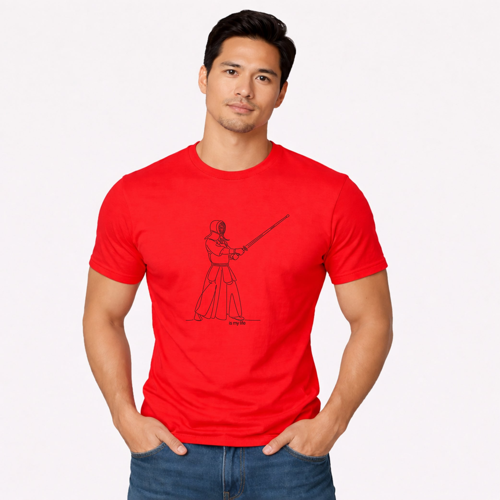 Kendoka Outline Short Sleeve T-Shirt