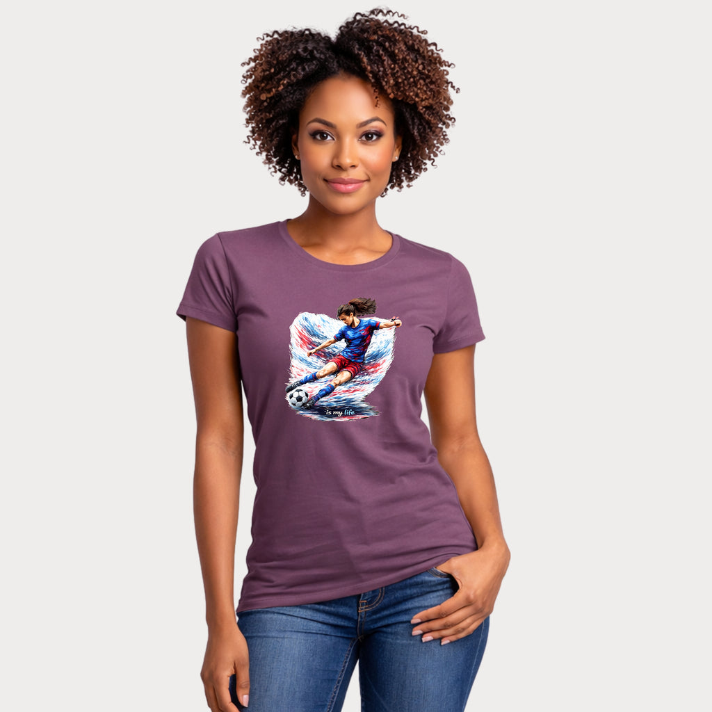 Soccer Player Short Sleeve T-Shirt