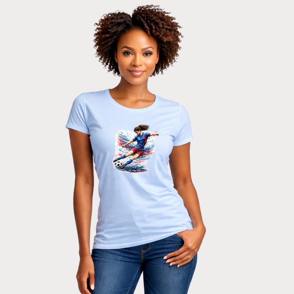 Soccer Player Short Sleeve T-Shirt