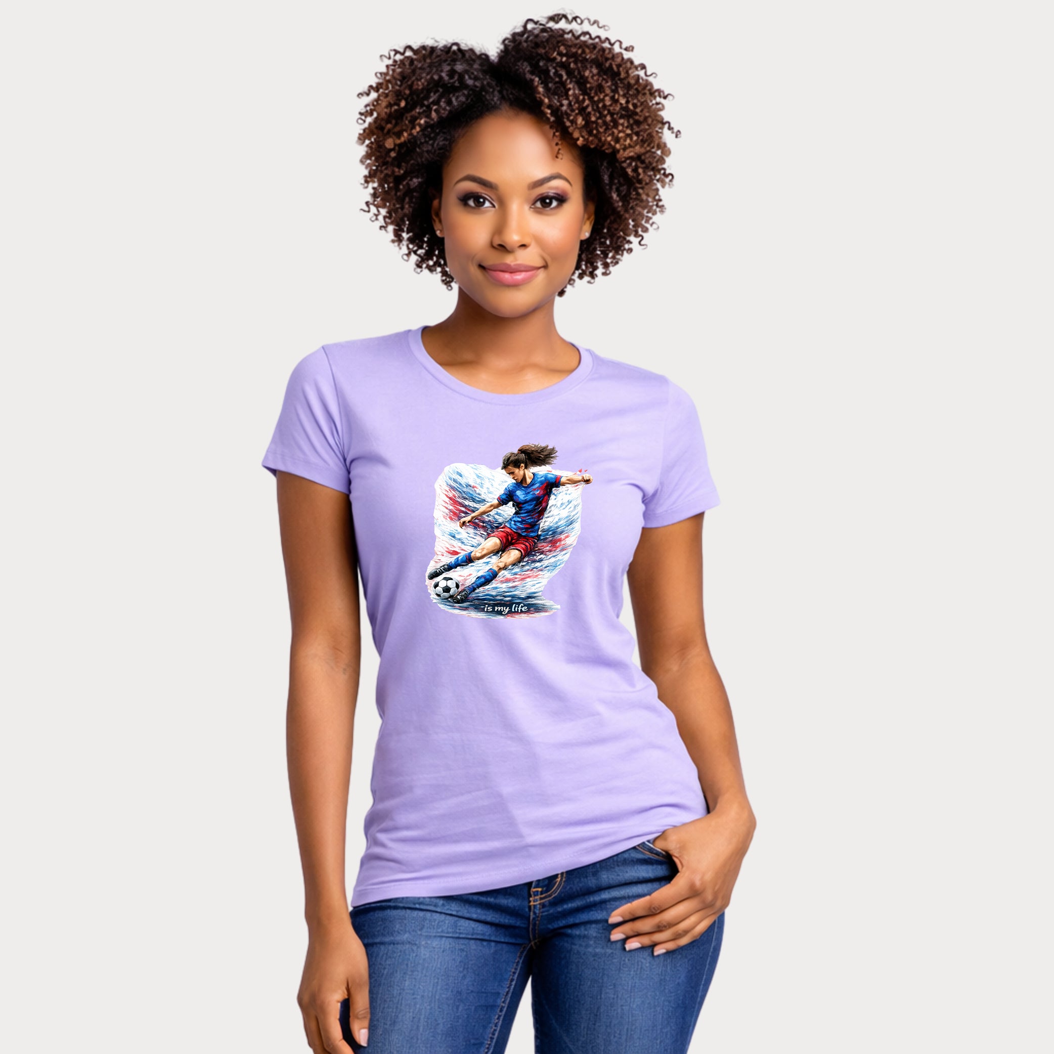 Soccer Player Short Sleeve T-Shirt