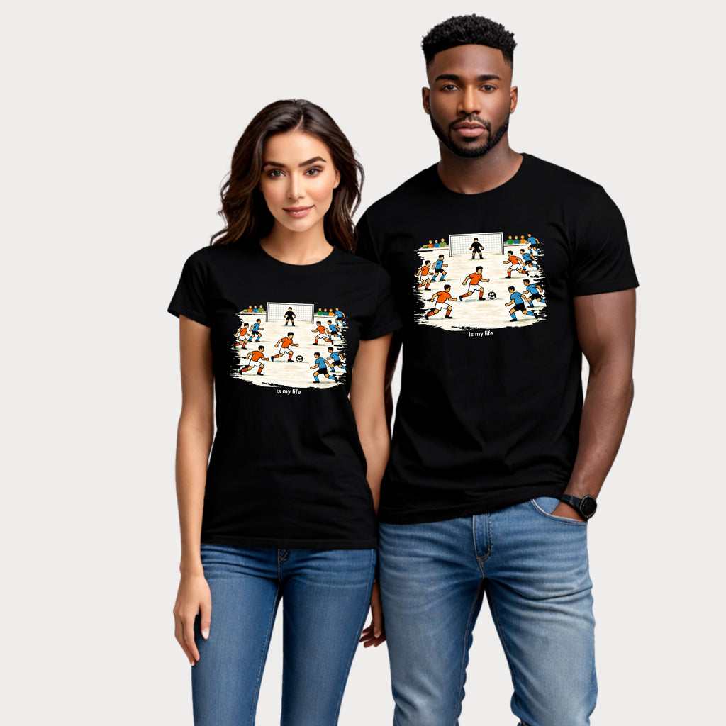 Soccer Match Short Sleeve T-Shirt