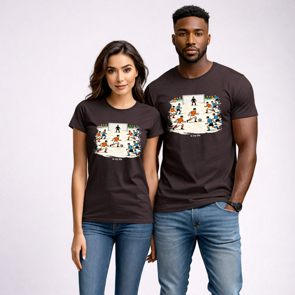 Soccer Match Short Sleeve T-Shirt