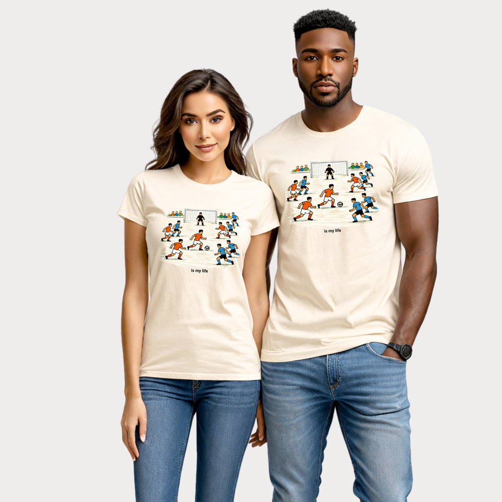 Soccer Match Short Sleeve T-Shirt