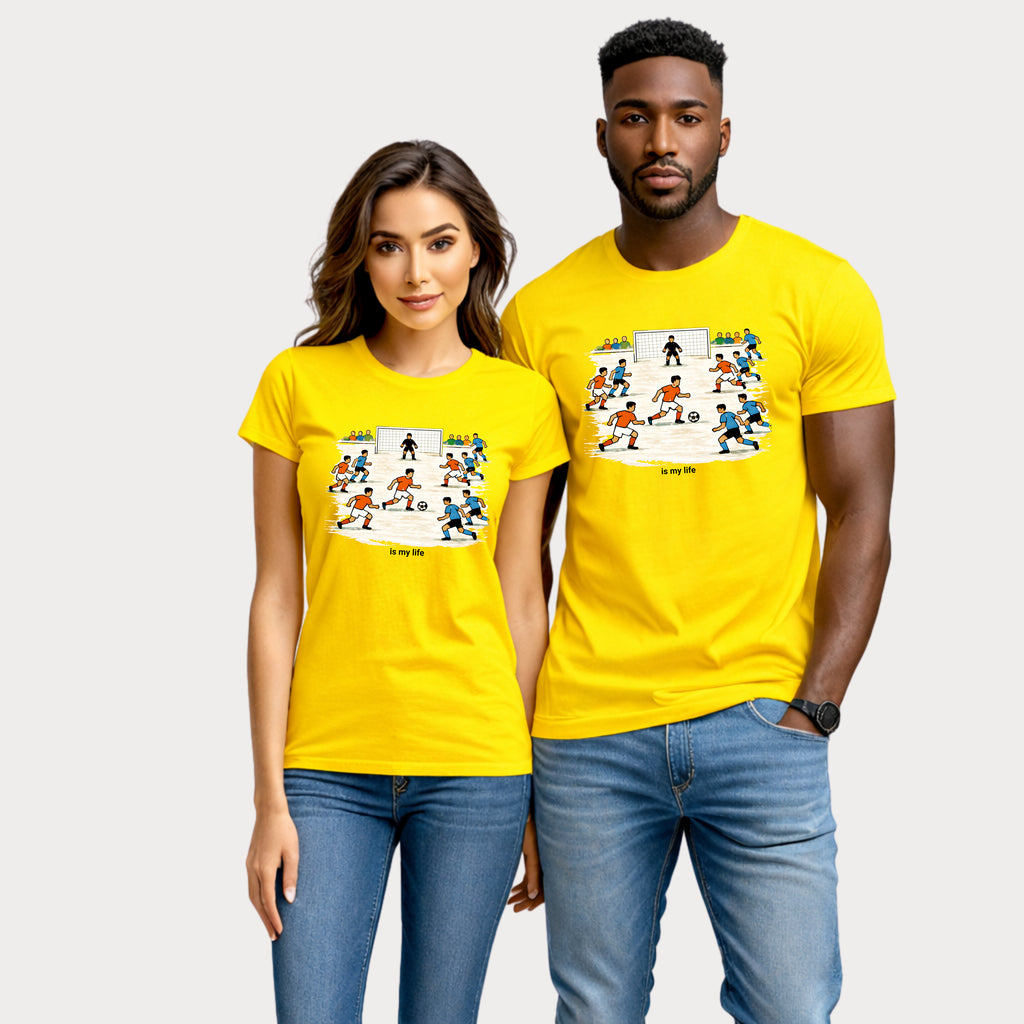 Soccer Match Short Sleeve T-Shirt