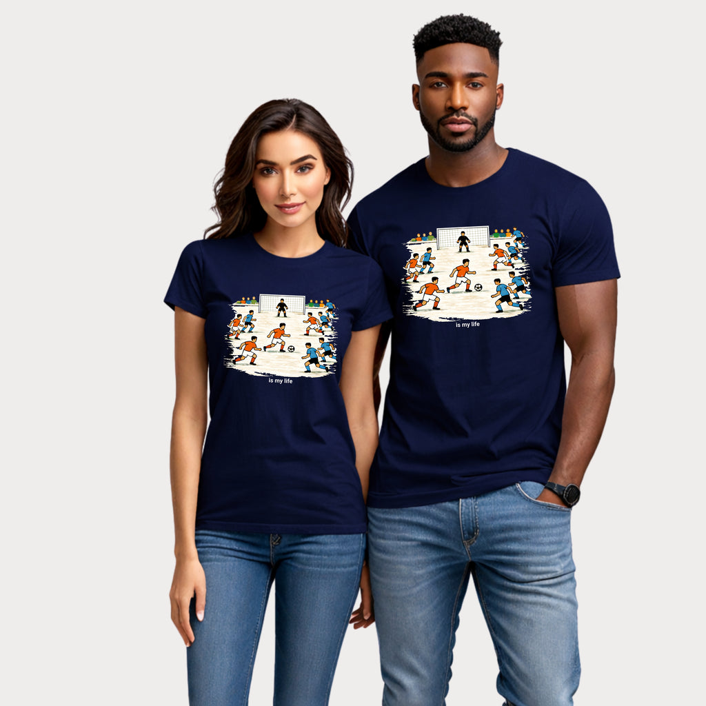 Soccer Match Short Sleeve T-Shirt
