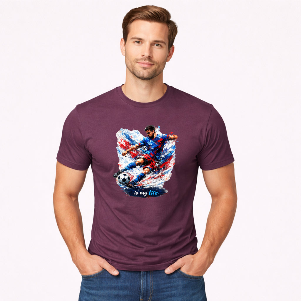 Soccer Player Short Sleeve T-Shirt