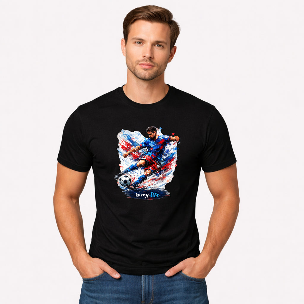 Soccer Player Short Sleeve T-Shirt