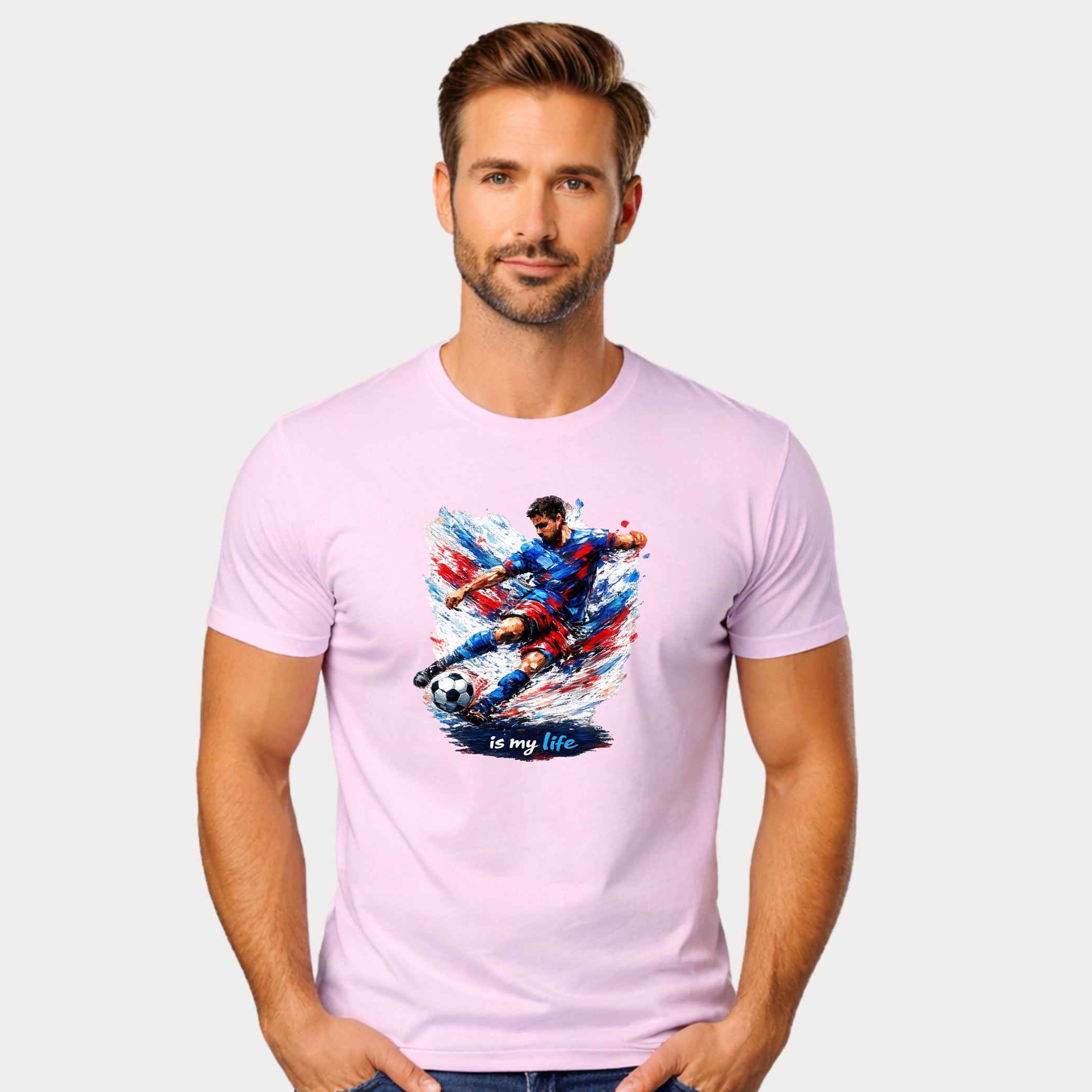 Soccer Player Short Sleeve T-Shirt